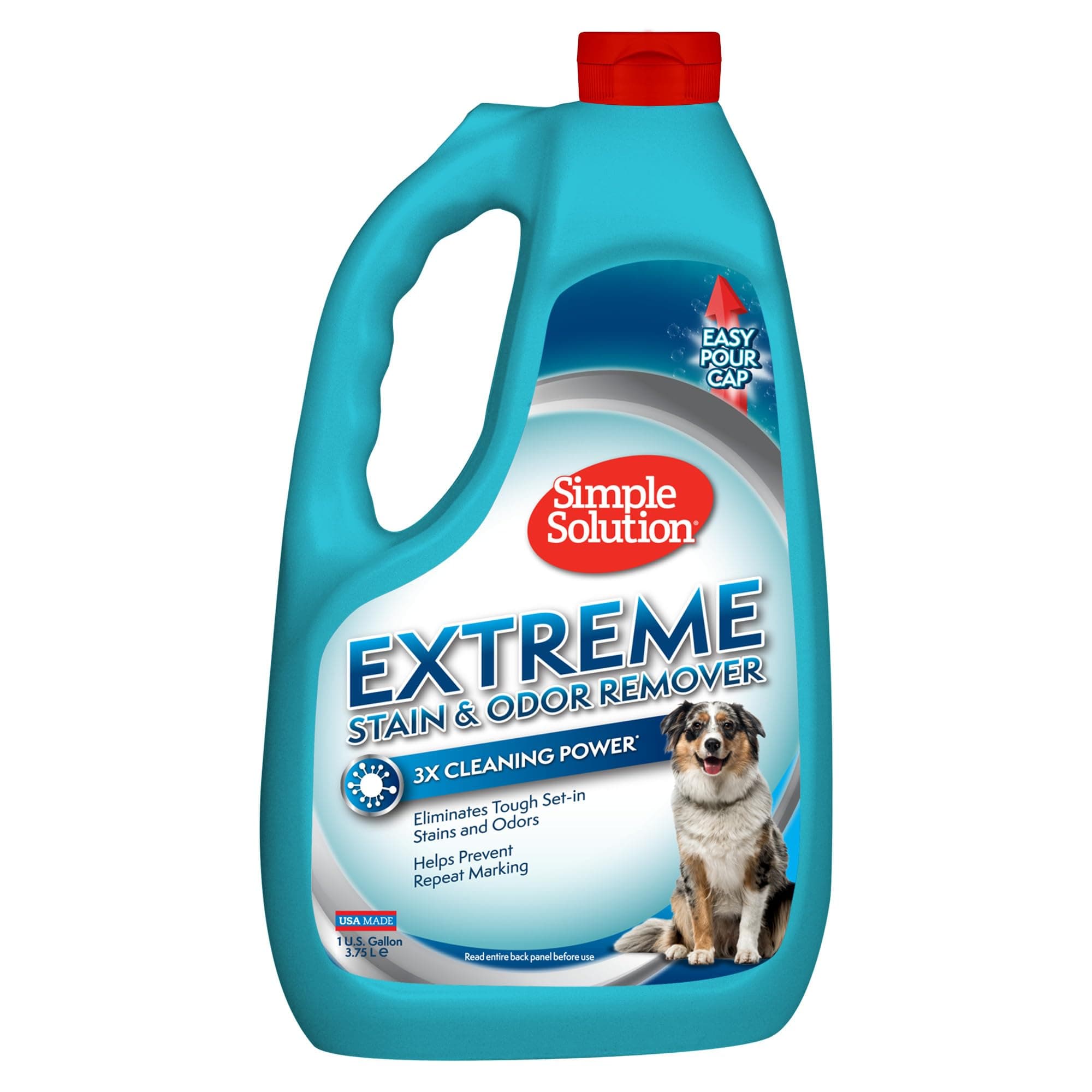 Simple Solution Extreme Stain + Odor Remover, 1 Gallon Refill