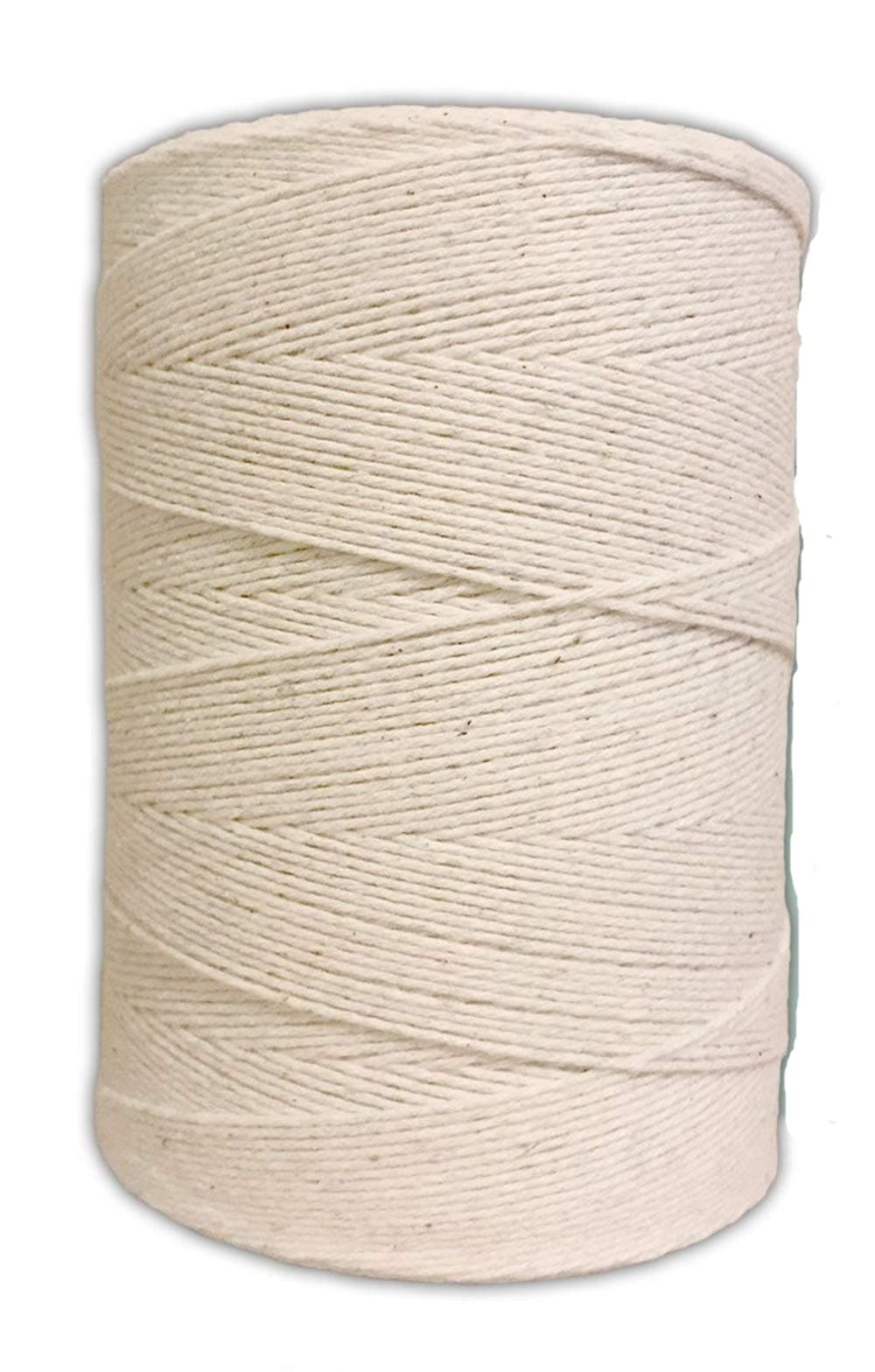 Weaving Thread - Cotton Thread Rug Yarn - Lap Loom warp Thread - Cricket Loom Weaving Shuttle - Hilo para tejer a Crochet (1 Yarn)