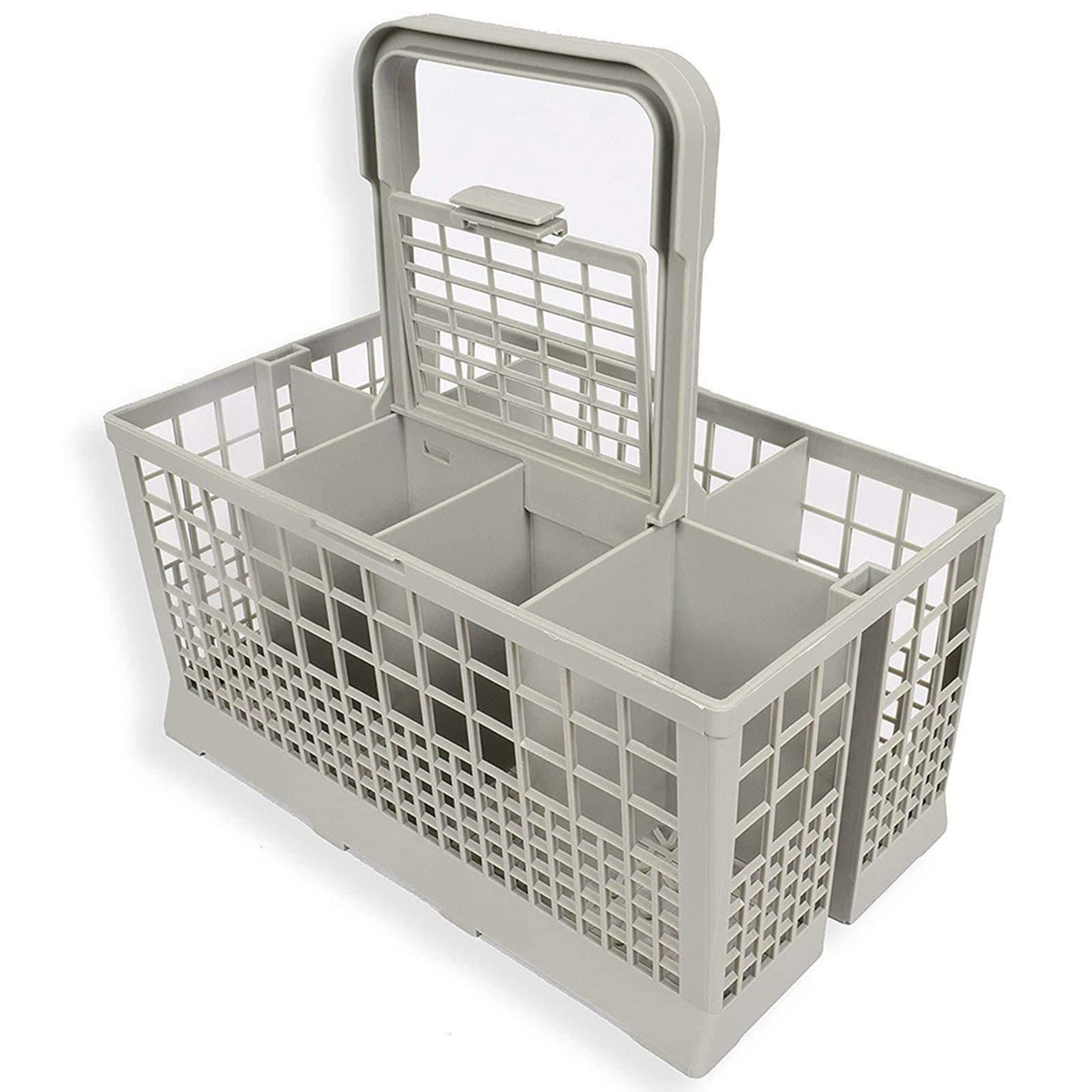Universal Dishwasher Basket Cutlery Dinnerware Dishwasher Basket Replacement Rack Accessory Cutlery Holder Fits for Most Dishwasher