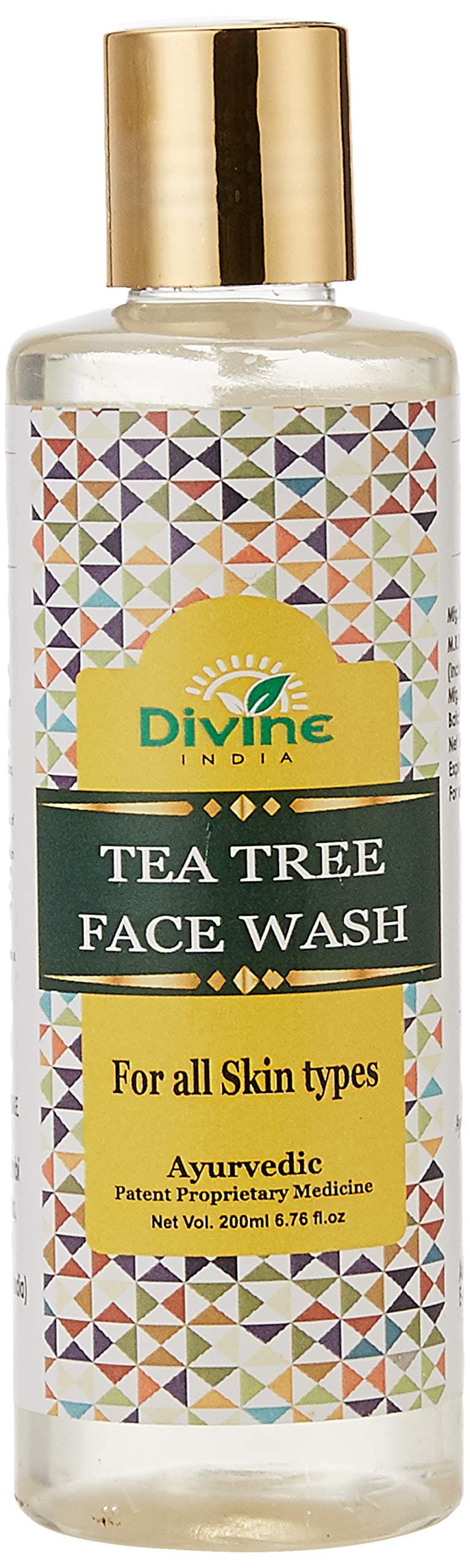 Divine India Tea Tree Face Wash 200 Ml