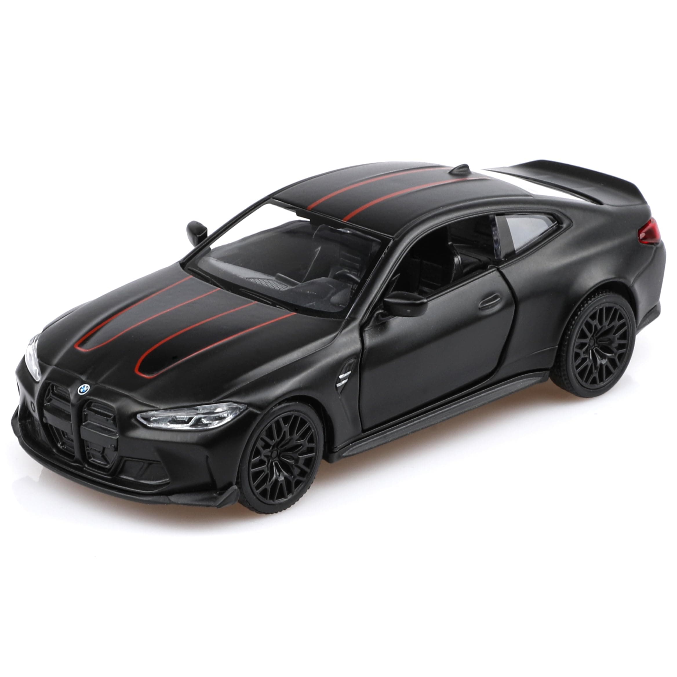 1/36 Scale BMW M4 Diecast Model Cars,Pull Back Vehicles BMW Toy Cars,Cars Gifts for Boys Girls(Black)
