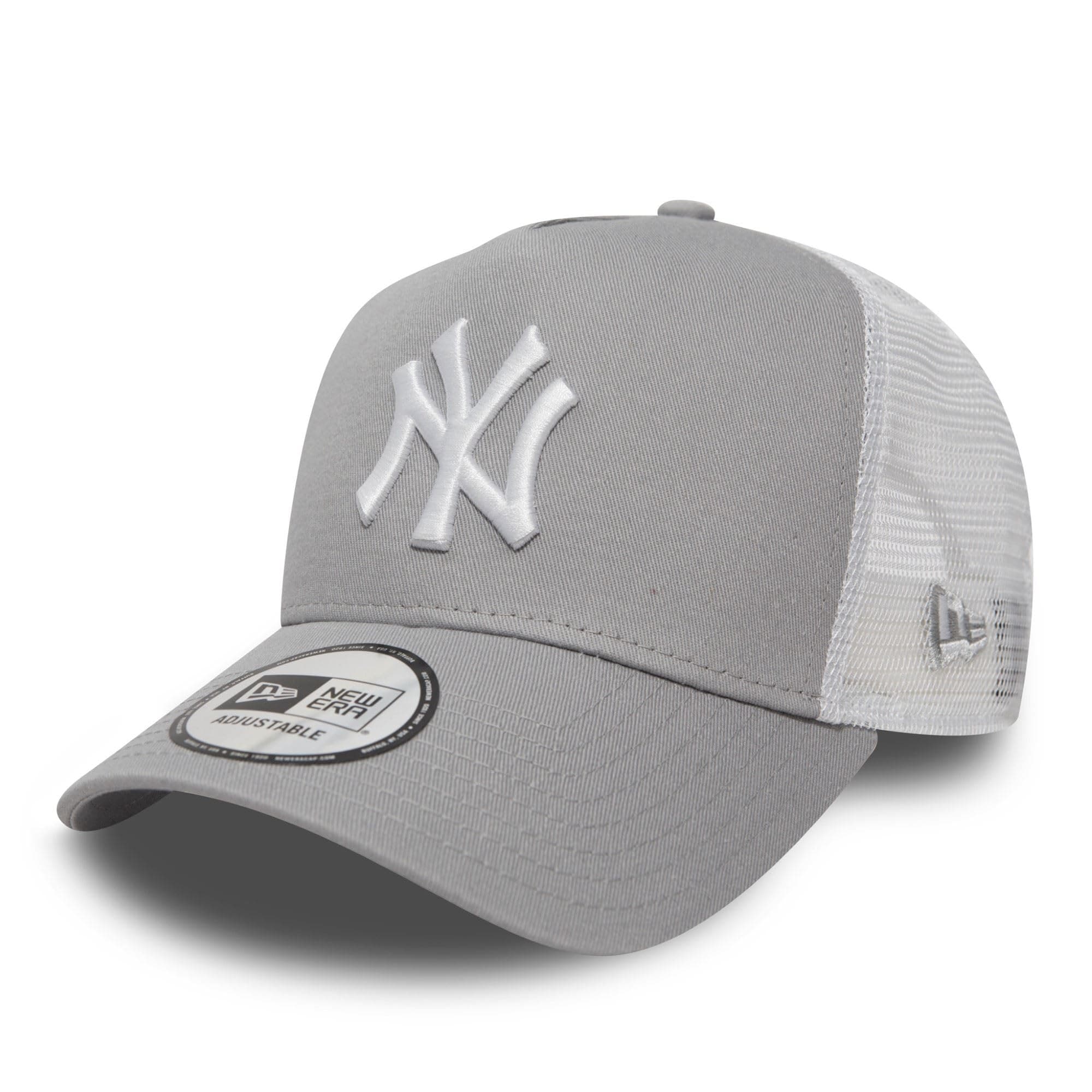 New York Yankees A Frame Adjustable Trucker Cap Clean