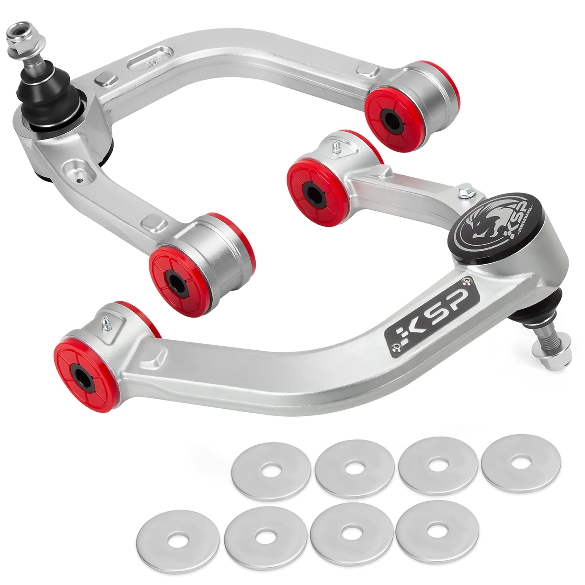 KSP Front Upper Control Arm For Toyota 4Runner 2003-2023, 2-4" Adjustable Front Aluminum Control Arm for 2006-2016 FJ Cruiser 2003-2022 Land Cruiser Lexus GX, One-piece Aftermarket Forged UCA