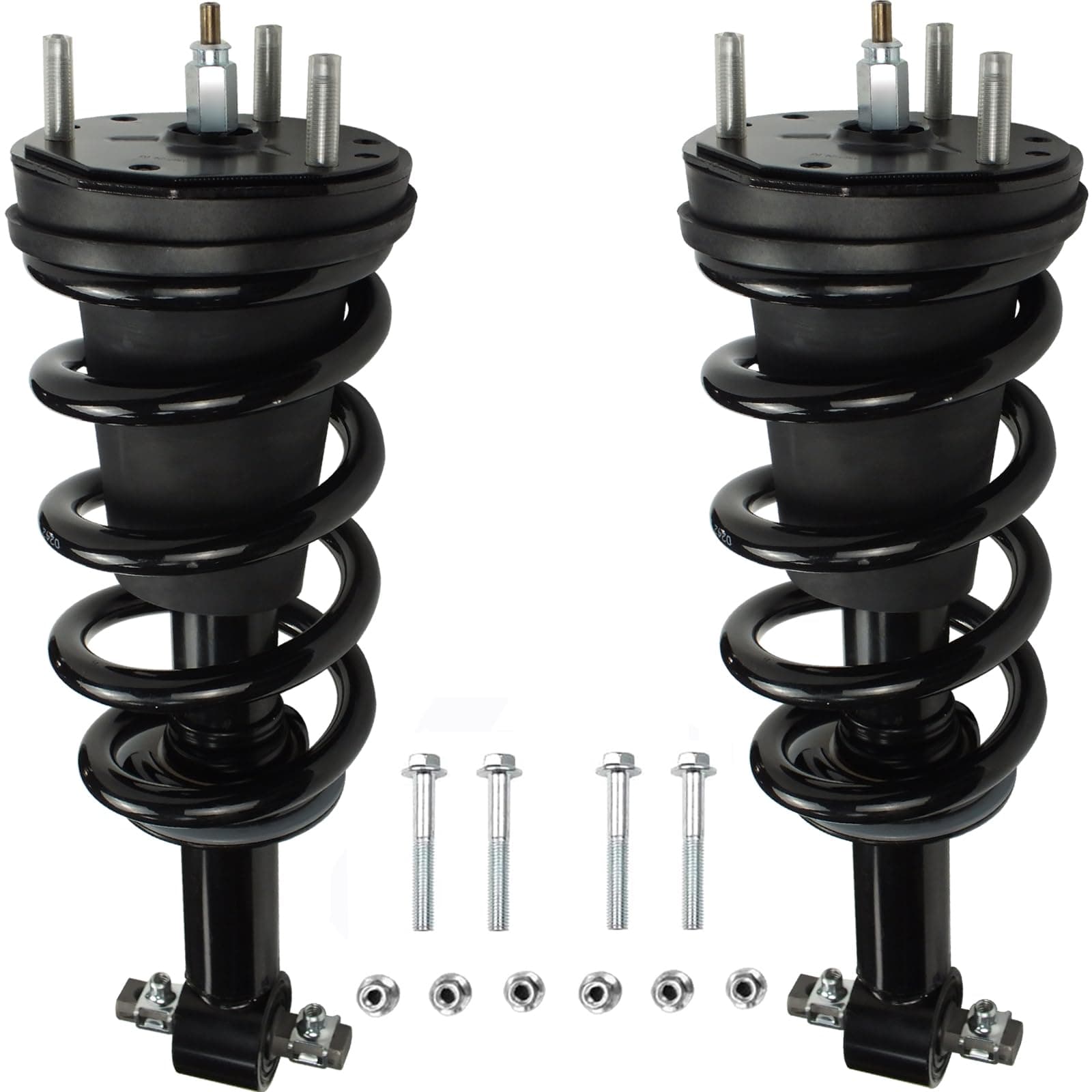chsuatuo 2Pcs Front Struts Shock Absorber Assembly w/Magnetic with Electronic Suspension Compatible with 2007-2014 Cadillac Escalade Chevy Tahoe Suburban Gmc Yukon Sierra 1500 19353951 580-435
