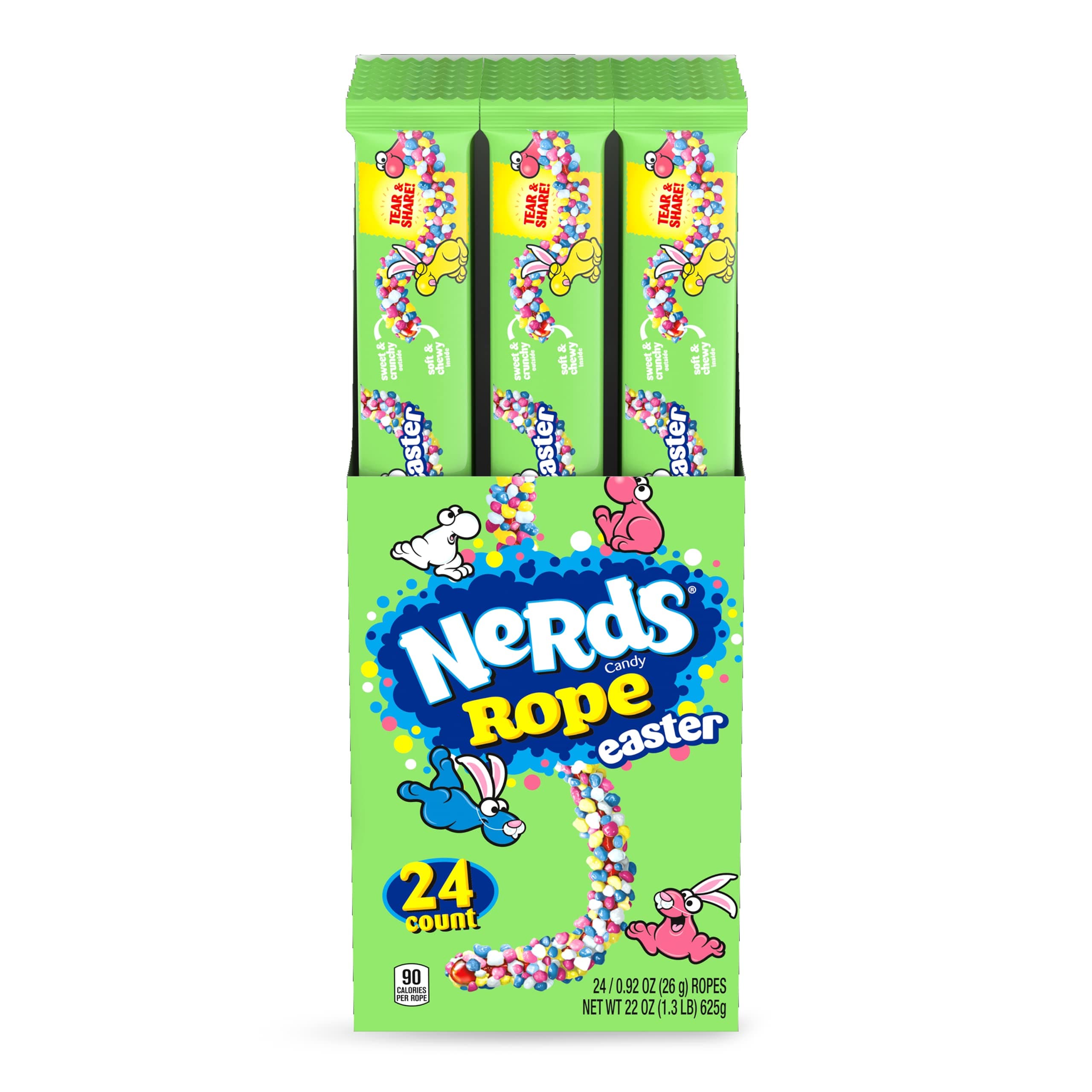 Hoppin' Rope, Springtime Easter Candy, 0.92 oz (Pack of 24)