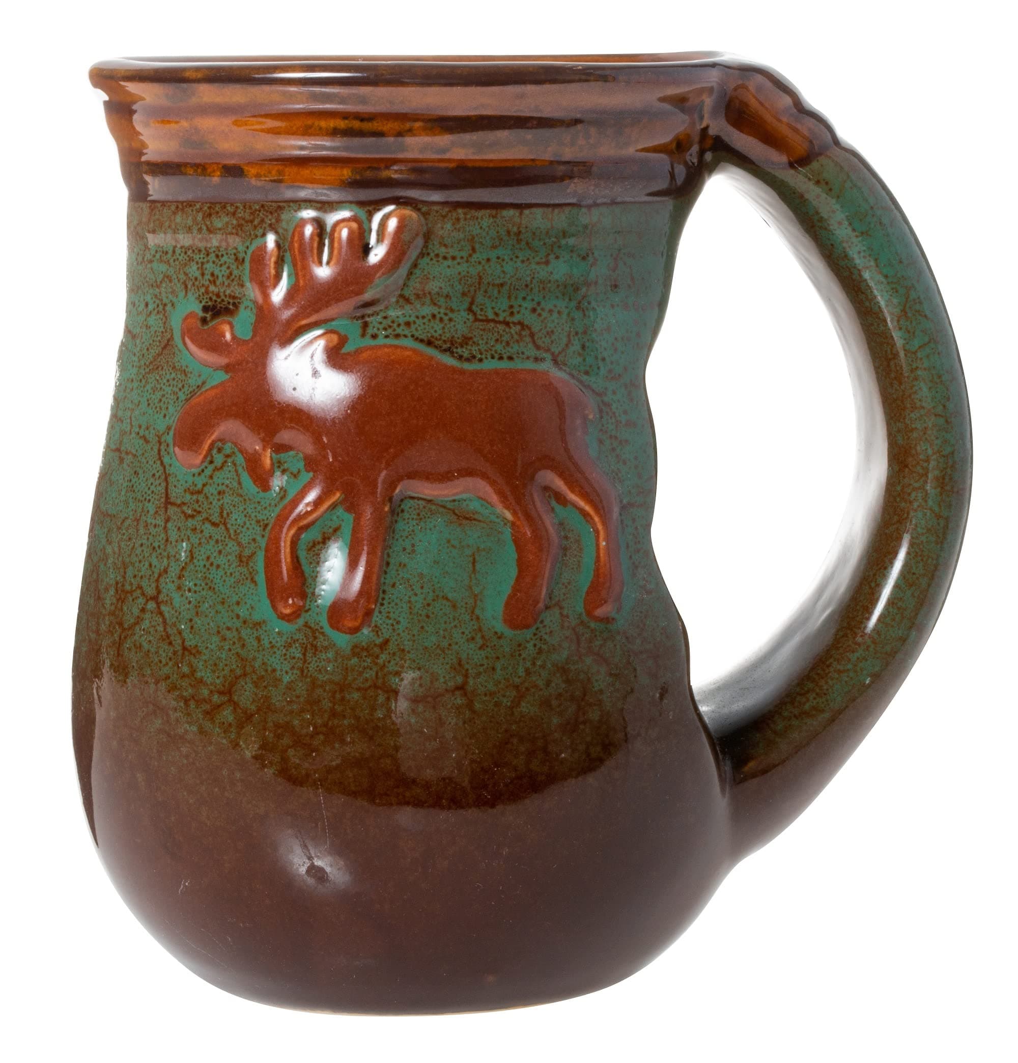 Cape Shore 18oz Stoneware Handwarmer Mug, Moose