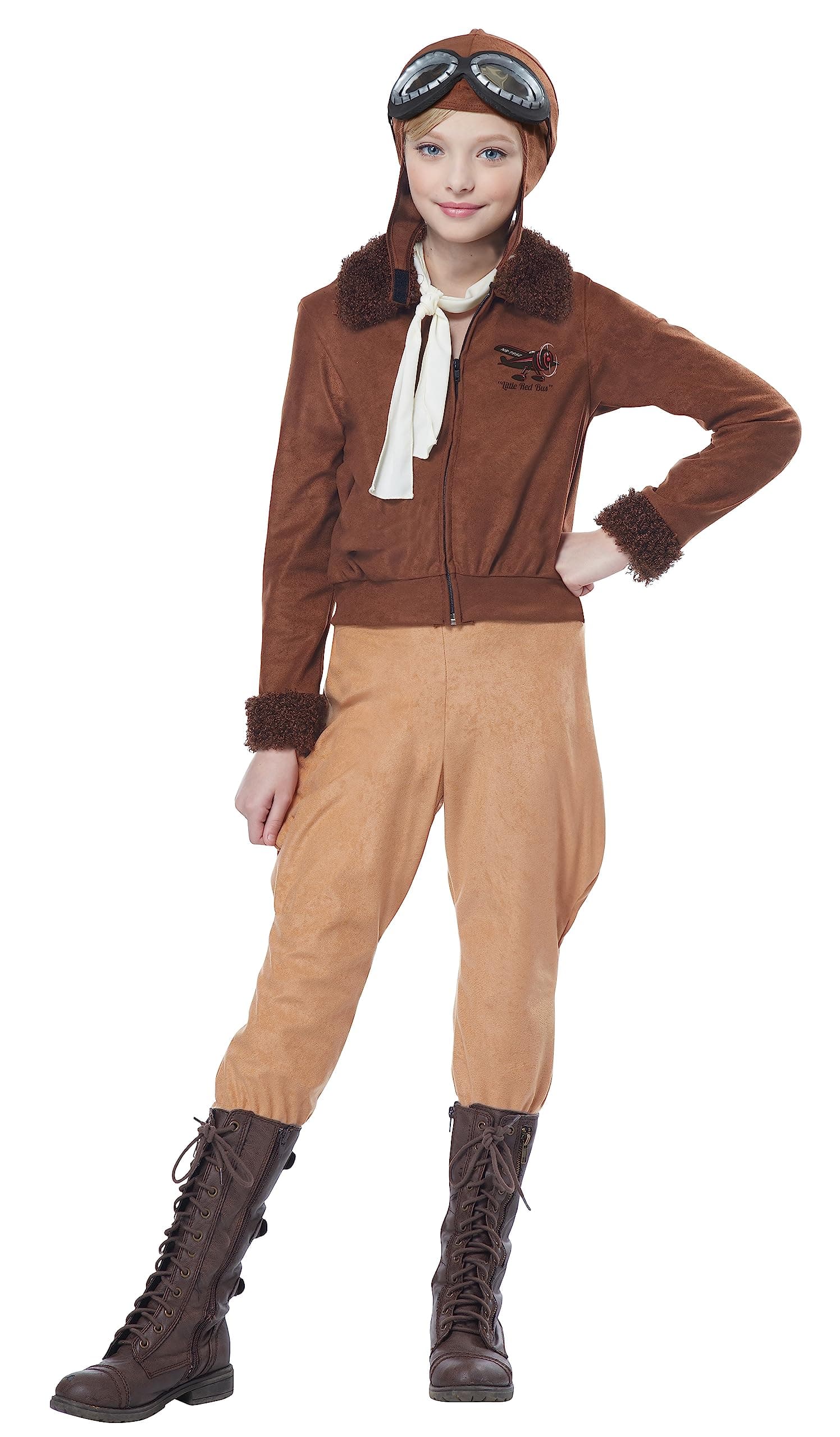 Child Amelia Earhart/Aviator Costume