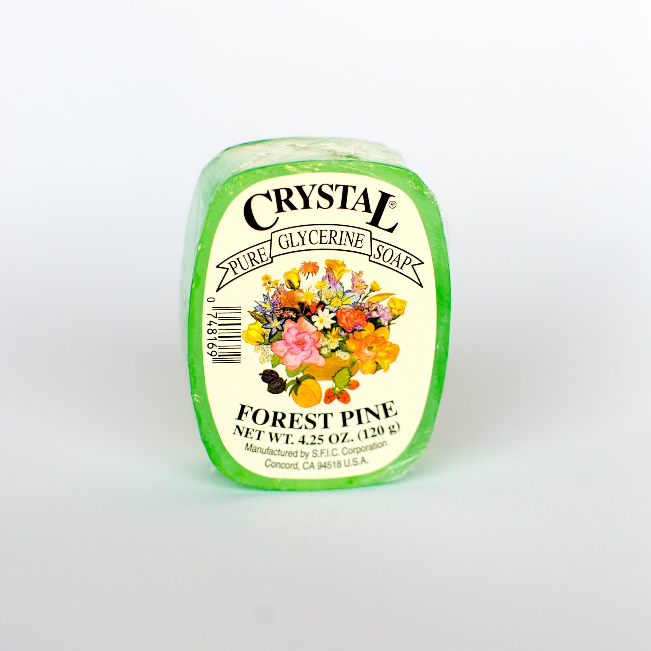 Crystal Glycerine Soap Bars Forest Pine (24 bars)