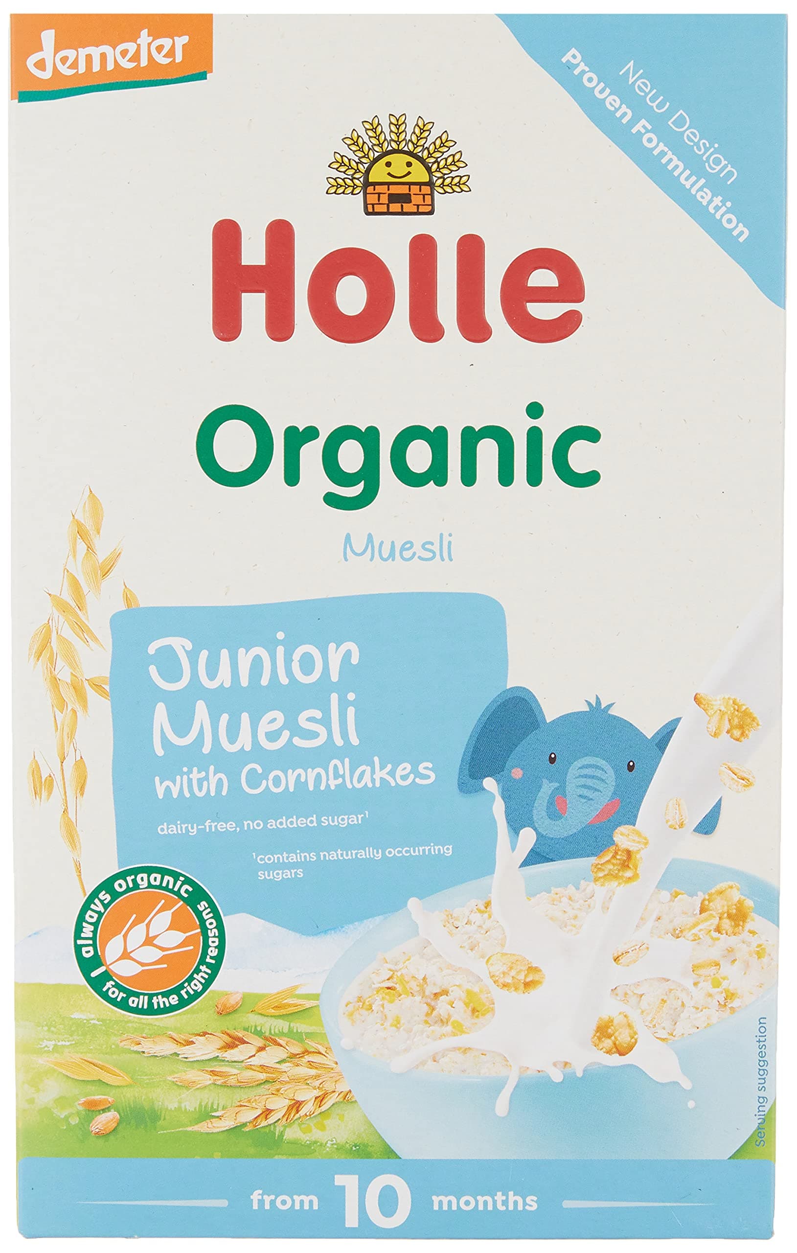 Holle Organic Junior Muesli With Cornflakes
