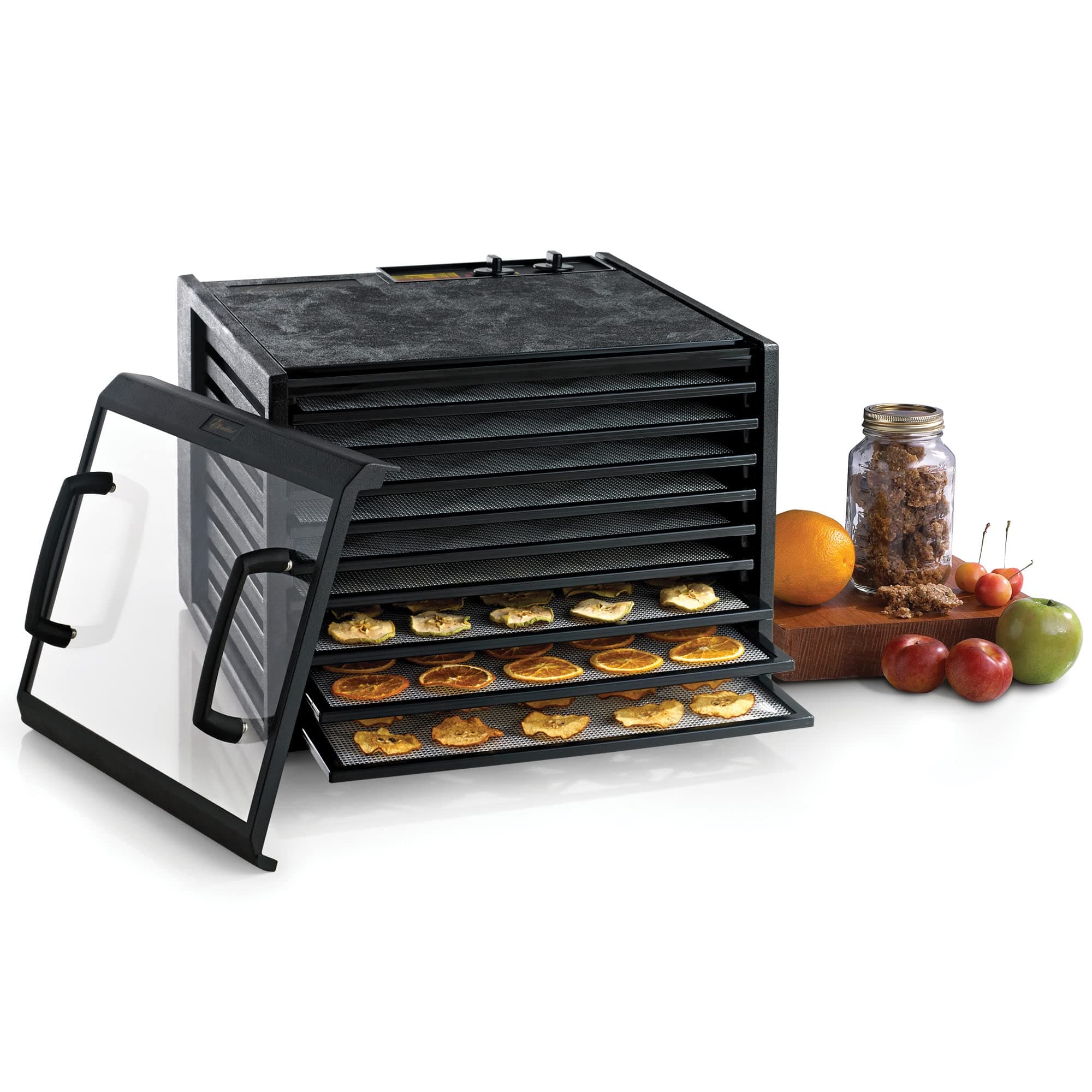 9 Tray Dehydrator with Clear Door and Timer 3926TCDB