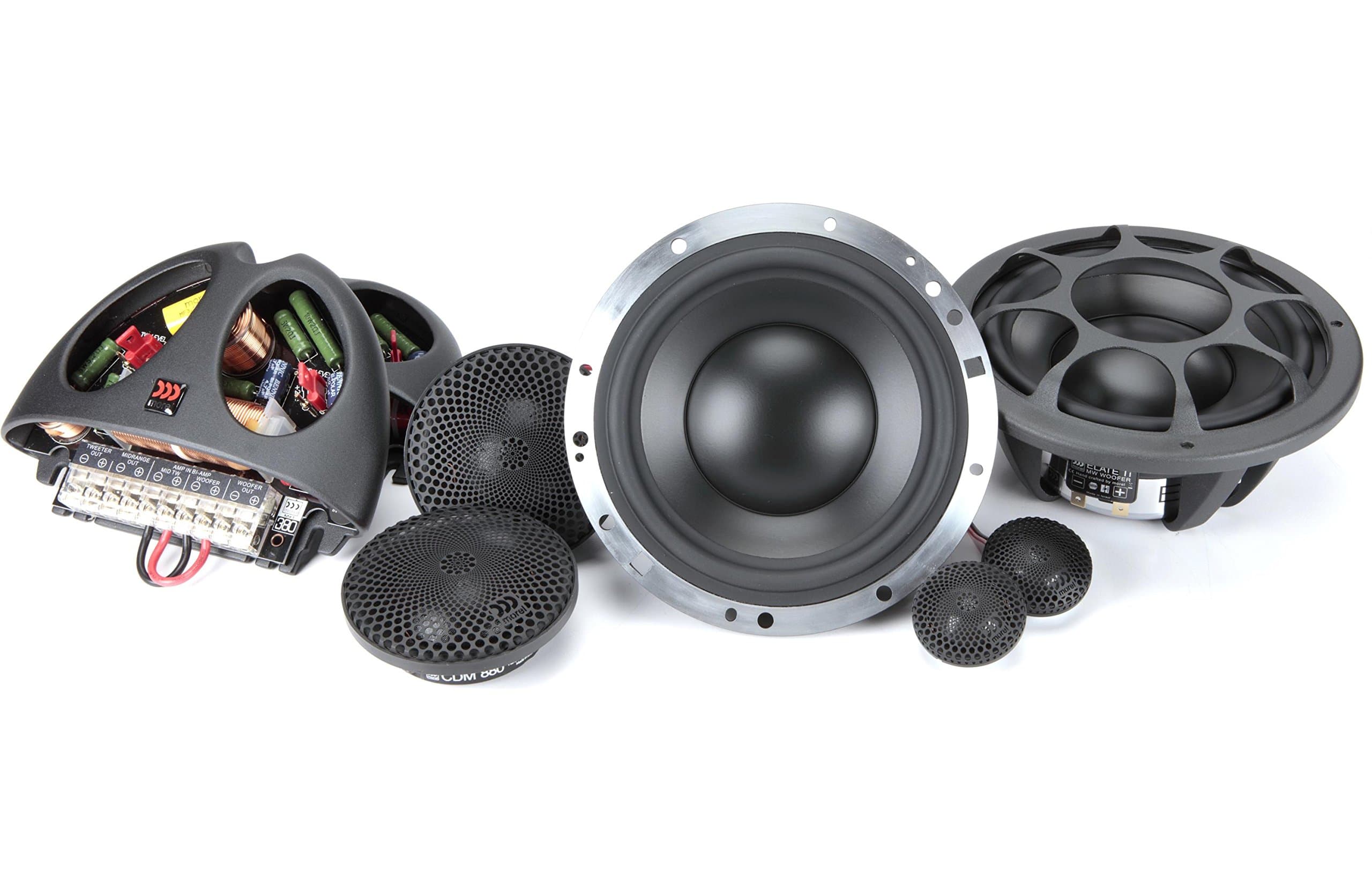 Morel Elate Titanium 603 6-1/2" 3-Way Component car Speaker System