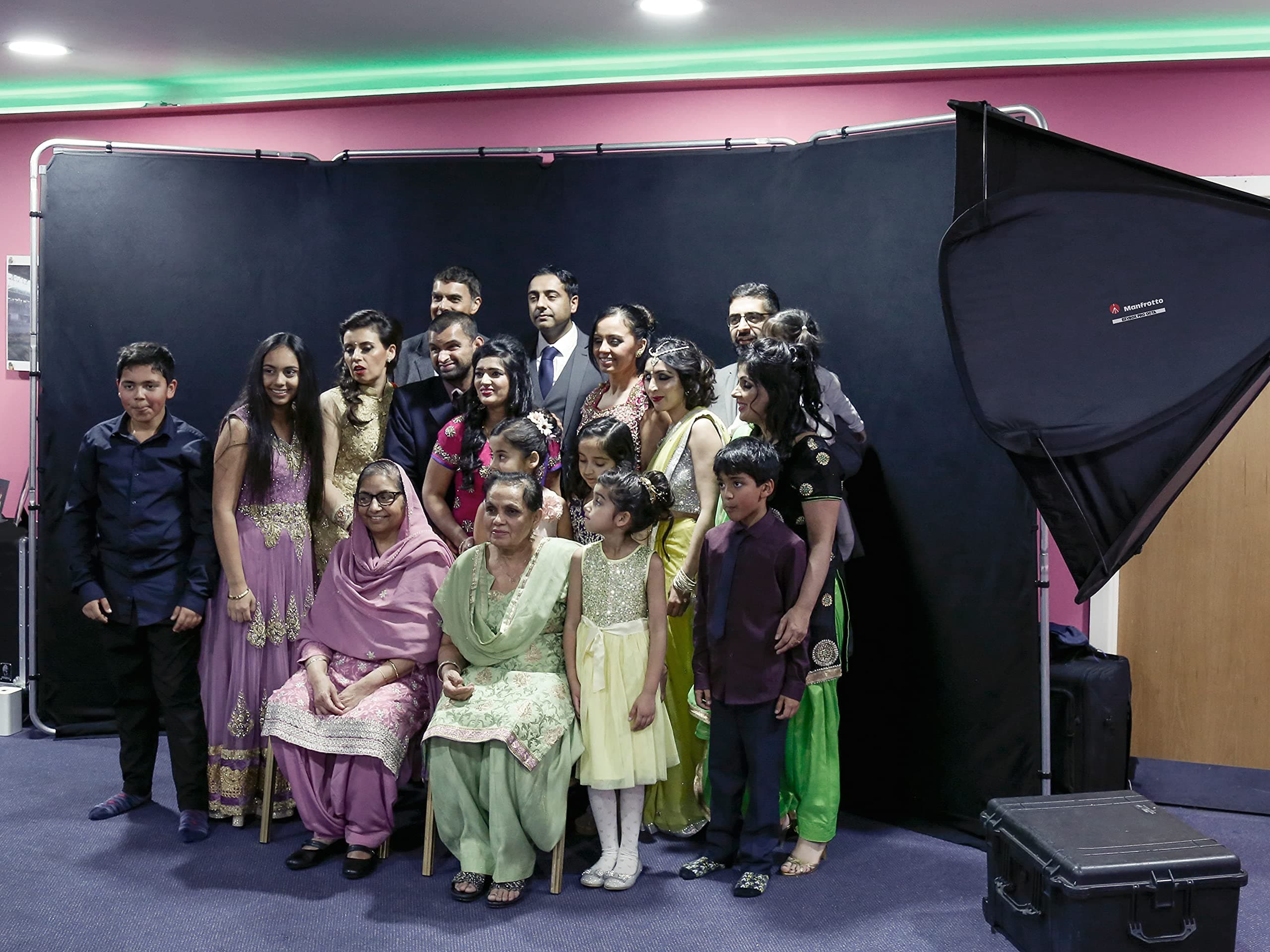 Manfrotto LL LB7621 4m Panoramic Background Cover - Black