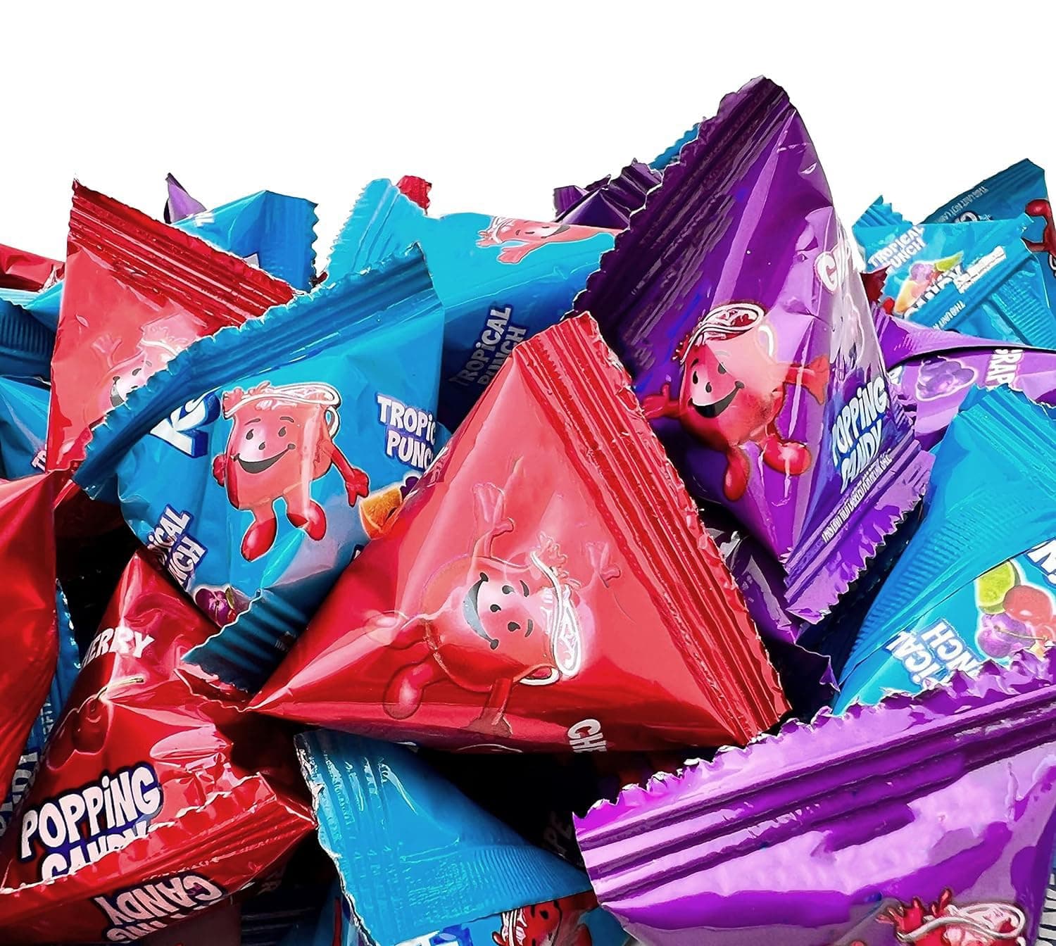 Kool-Aid Popping Candy Assorted Fruit Flavors, 40 Count Bag