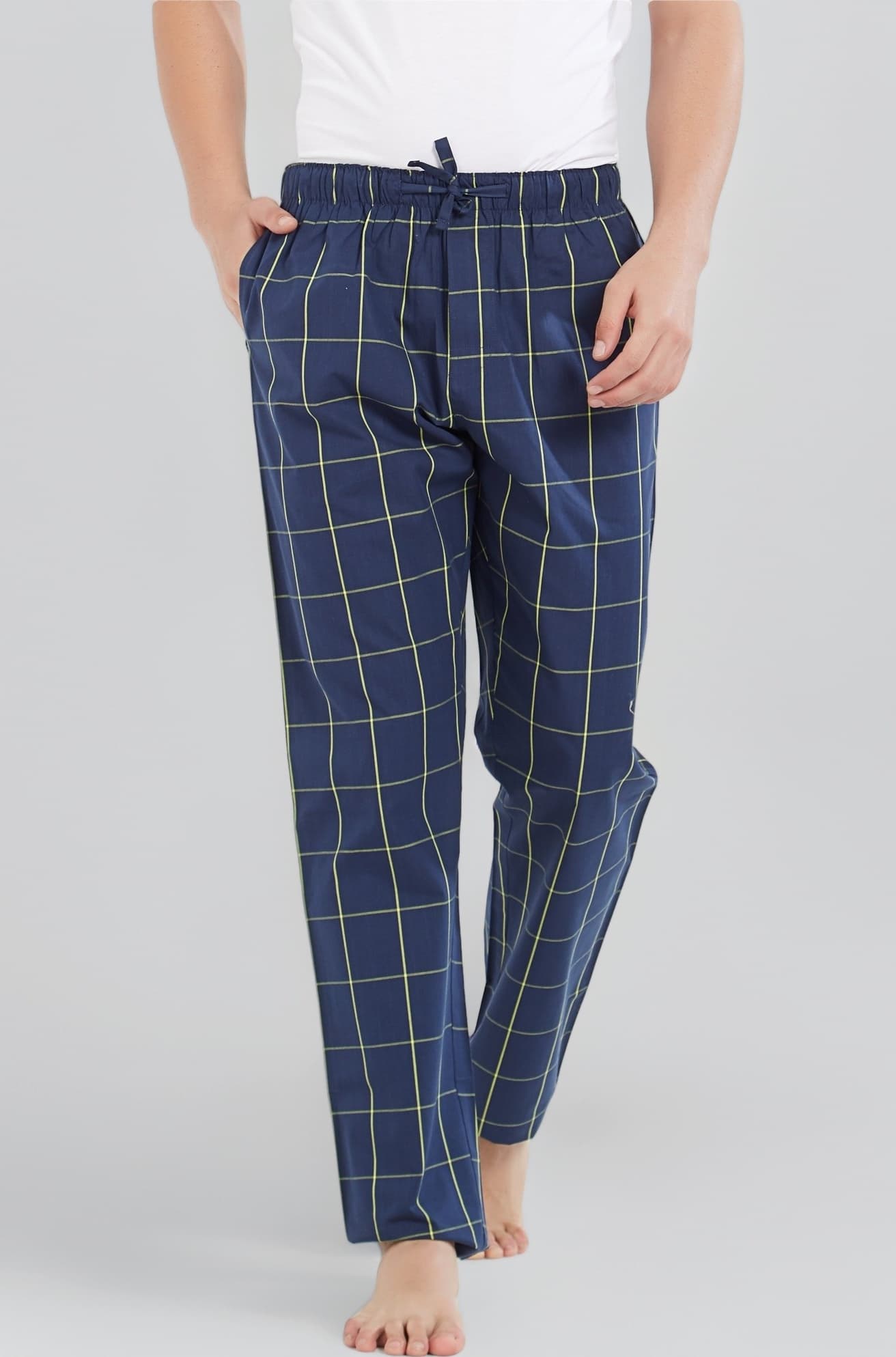 Men's Checkmate 100% Super Combed Cotton Regular Fit Pyjamas