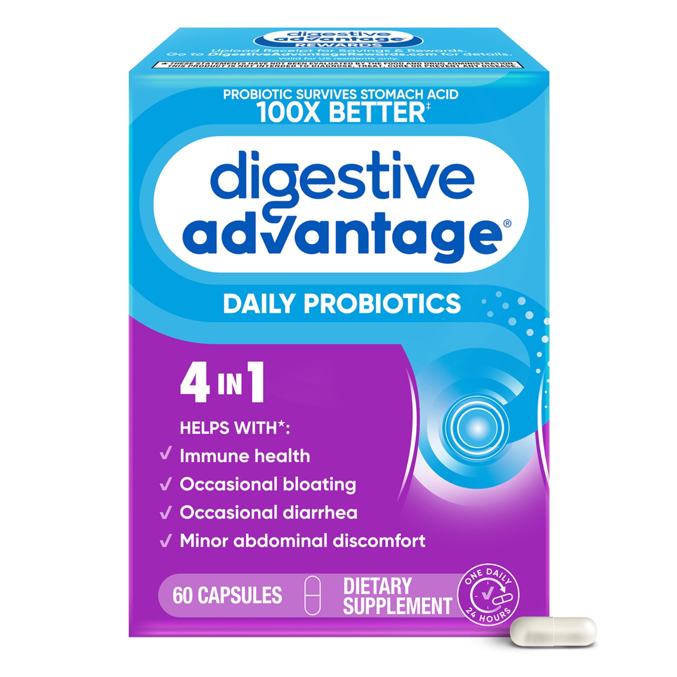 Daily Probiotic Capsule, 60 ct