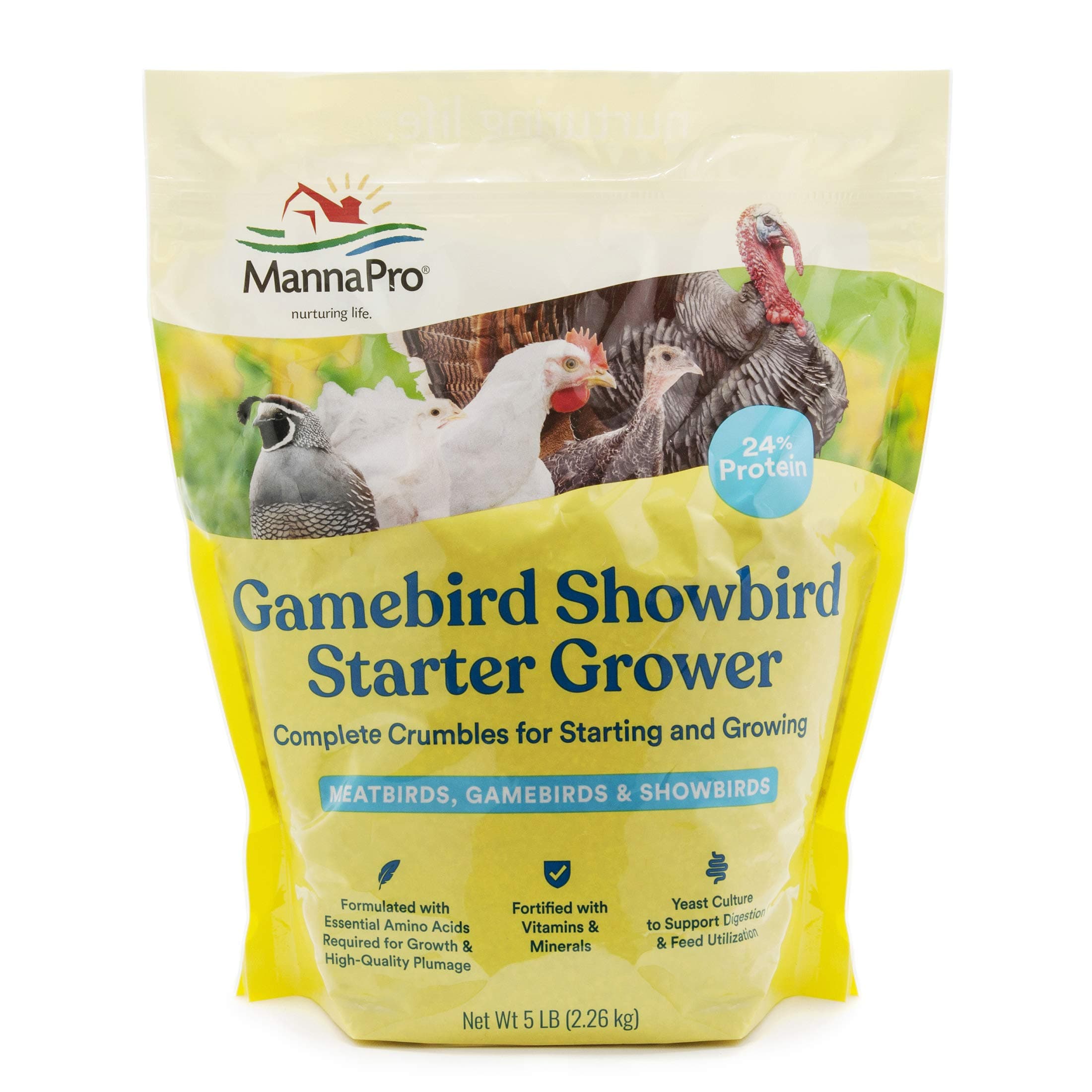 Gamebird Showbird Crumbles, 5 lb