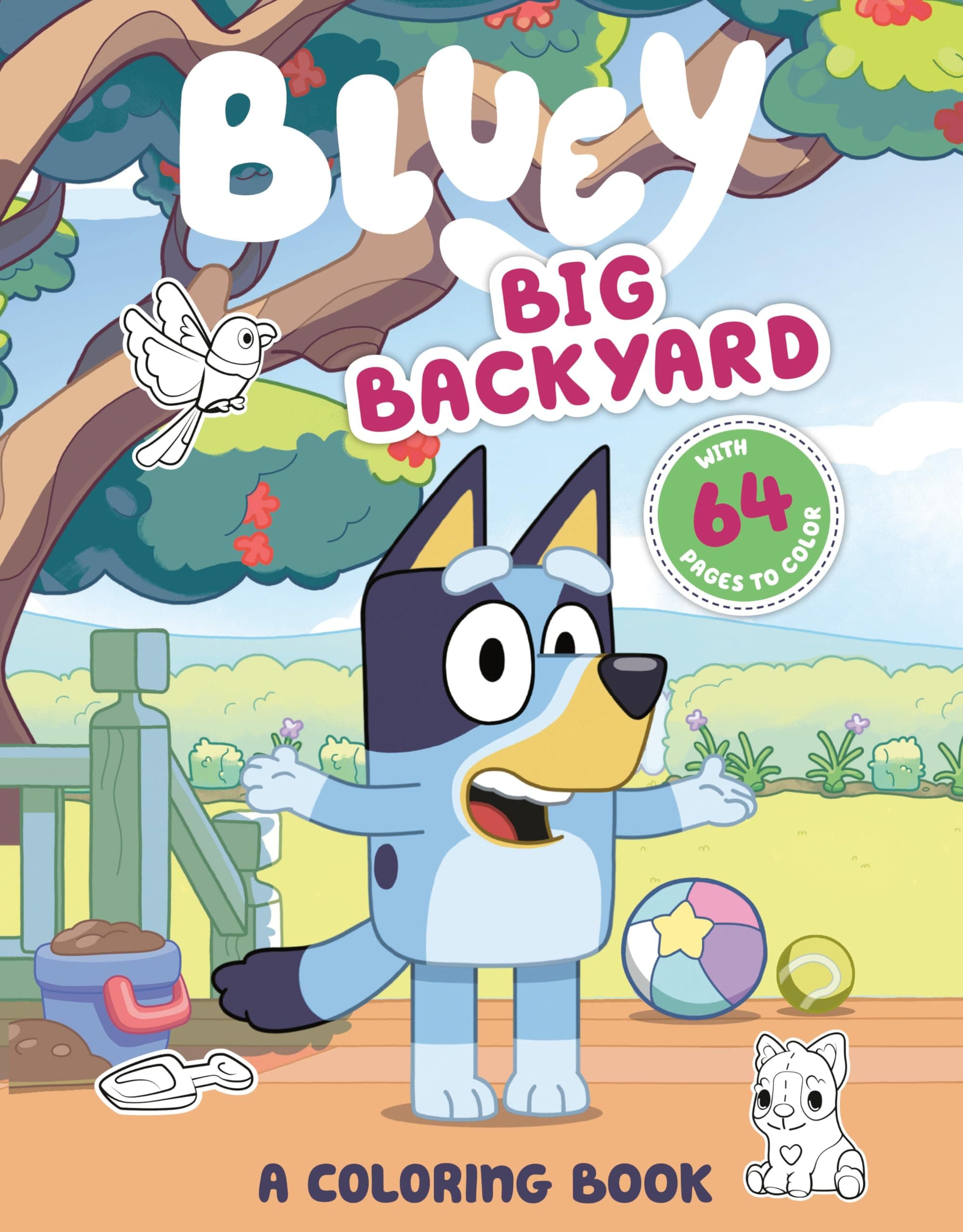 Big Backyard: A Coloring Book