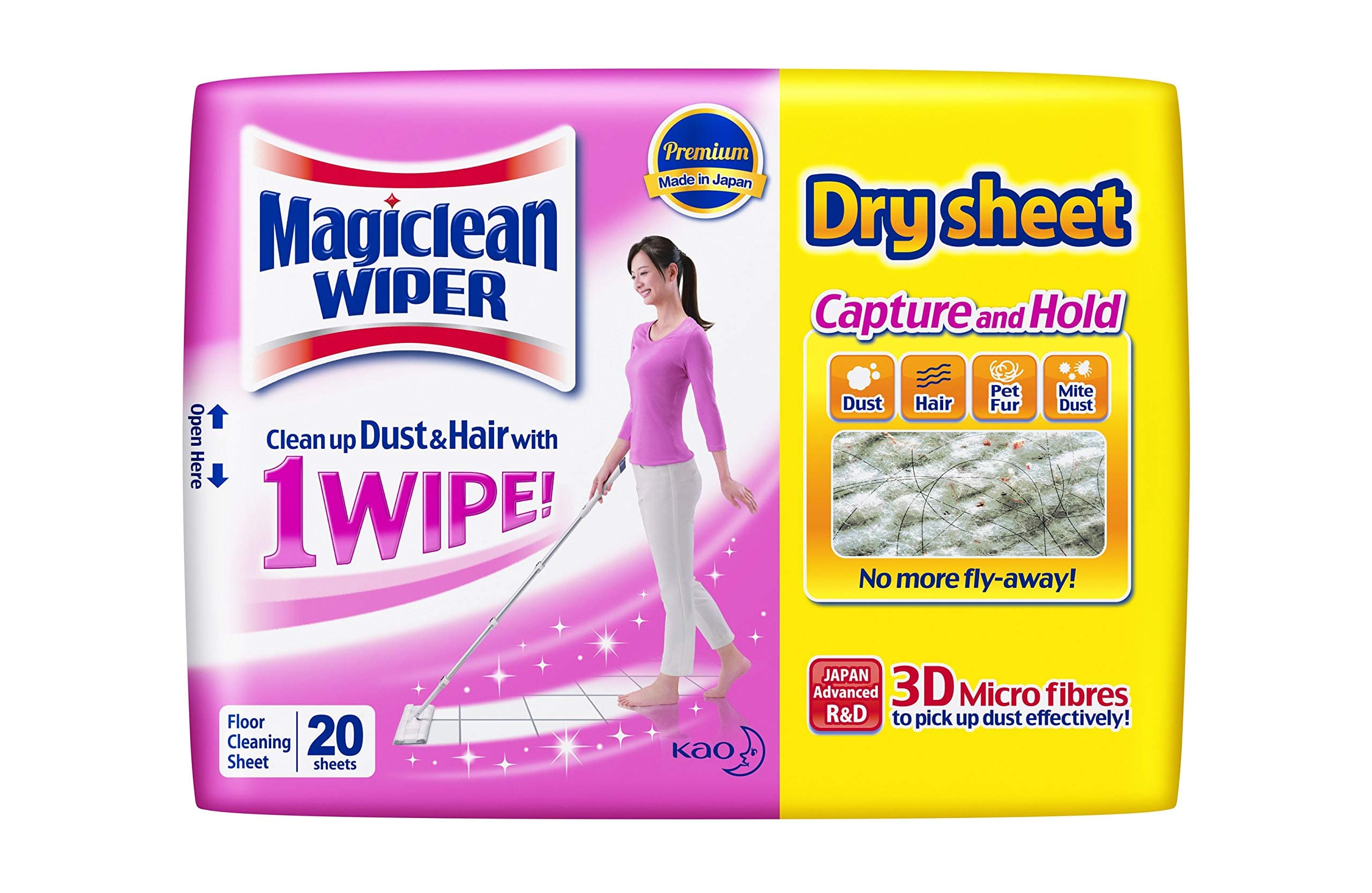 Microfibres Dry Sheet (20 Pieces)