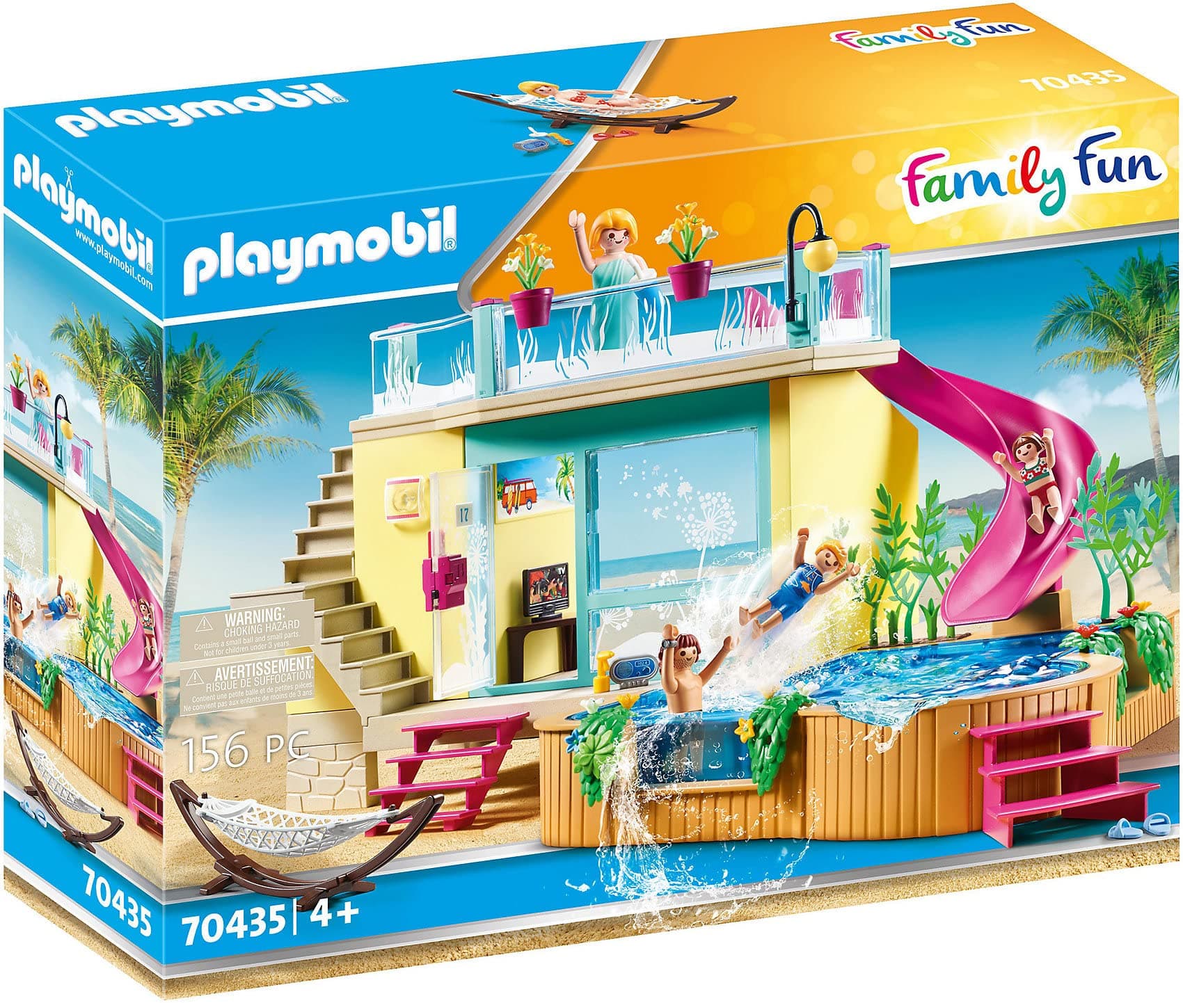 Playmobil Bungalow with Pool
