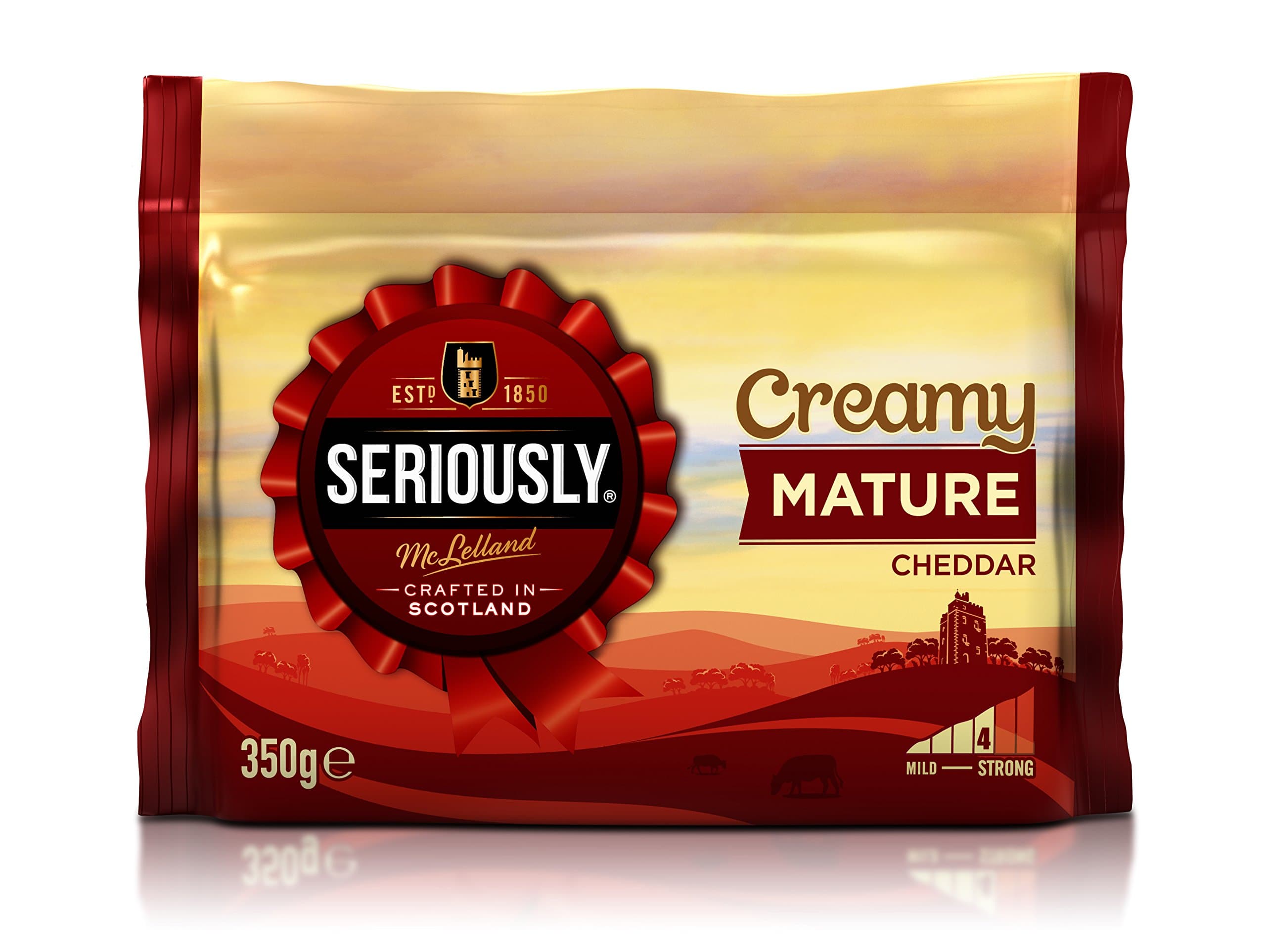 Seriously Creamy Mature Cheddar, 350g