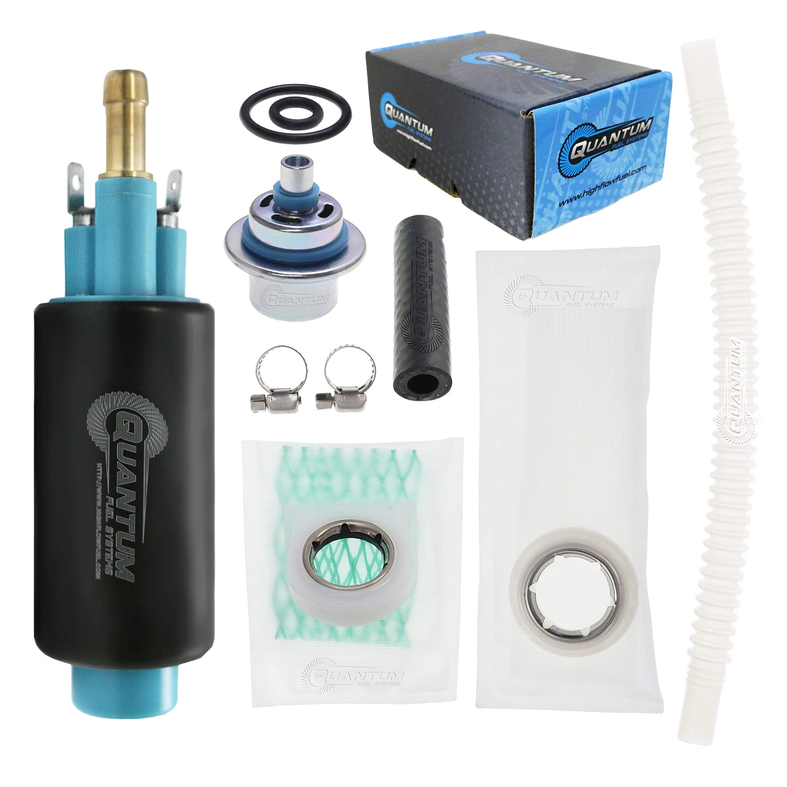 HFP-361-BUR Fuel Pump with Strainer and Regulator Replacement for Buell XB9 / XB12 / Lightning X1 / Firebolt Ulysses / XB9R / XB12R Replaces P0166.K, P0166K, T0121.02A8