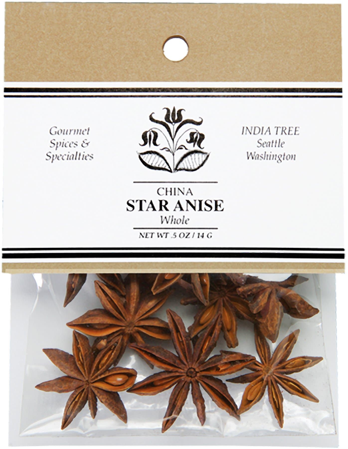 India Tree Anise Star, 0.5 Ounce