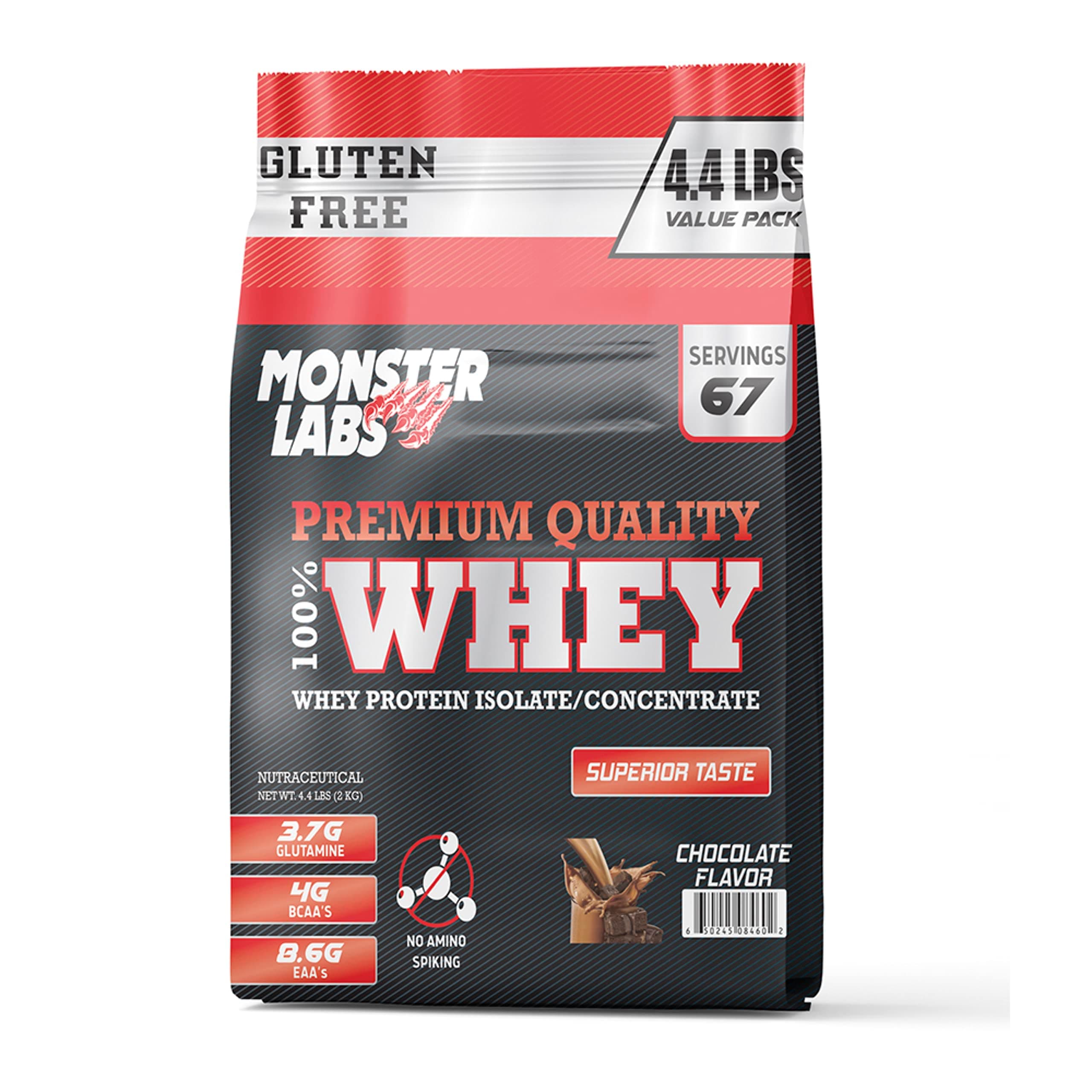 Whey Protein 4.4 LBS (4.4 LBS, Chocolate)