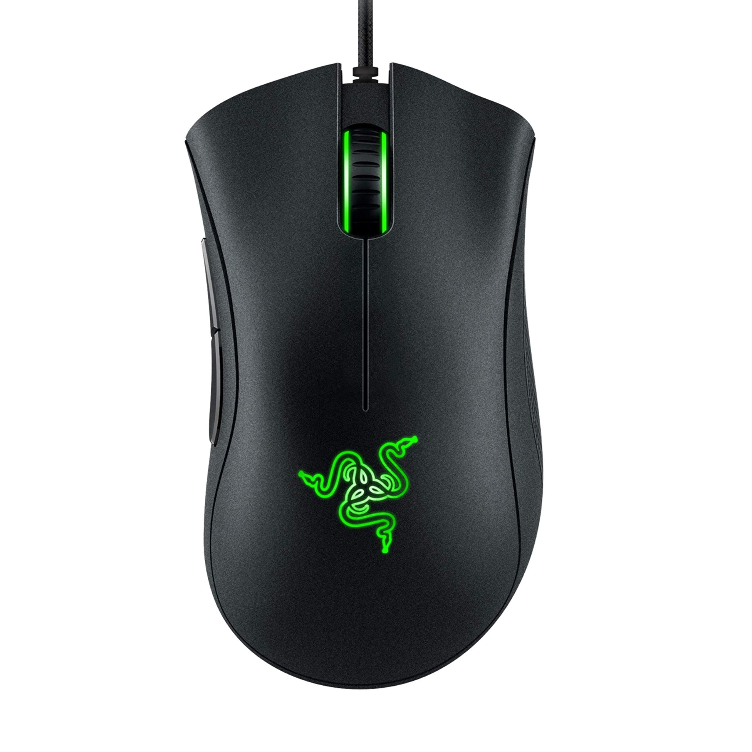 Razer DeathAdder Essential (2021) - Wired Gaming Mouse (Optical Sensor, 6400 DPI, 5 Programmable Buttons, Ergonomic Form Factor) Black