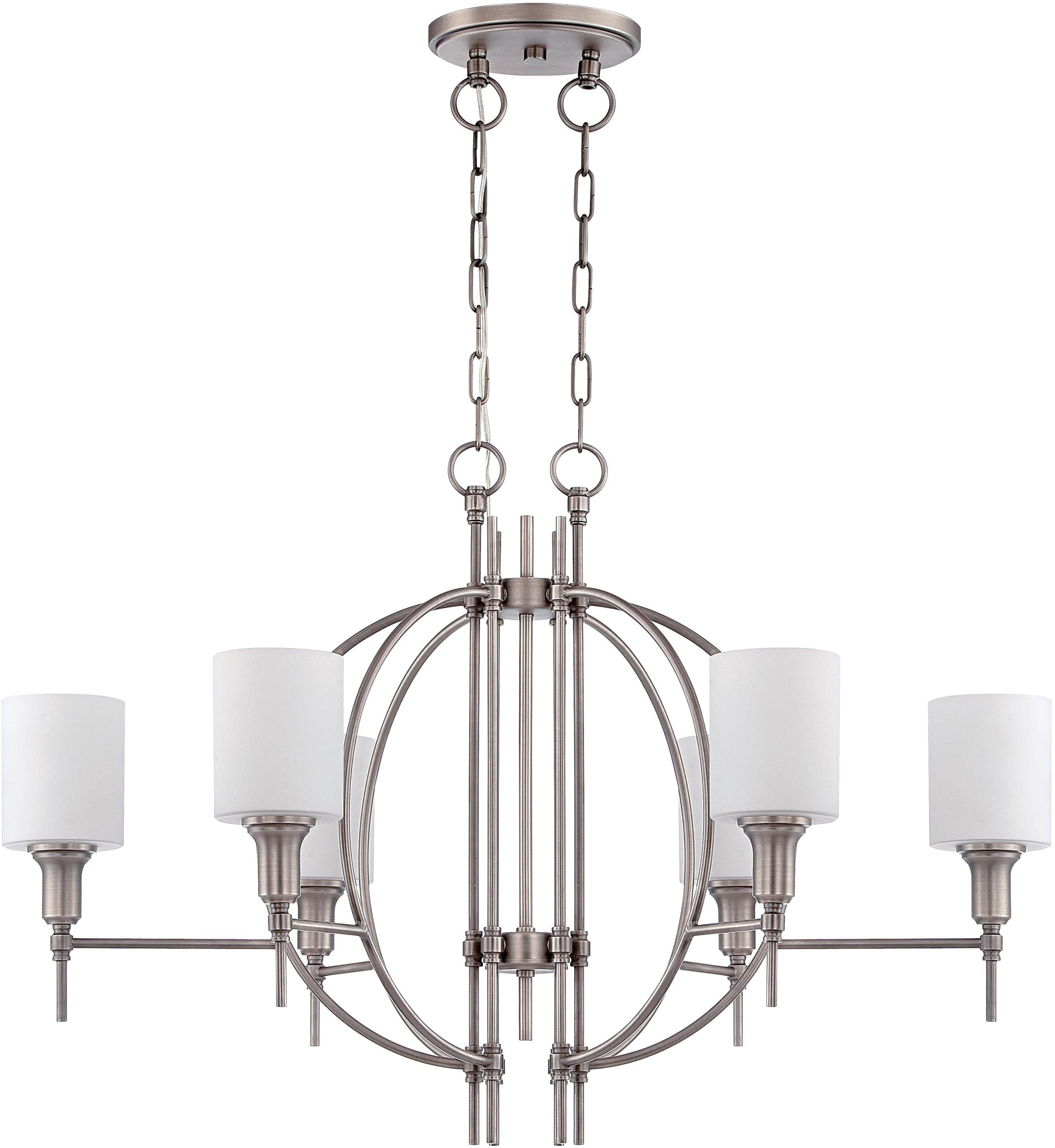 Craftmade 37276-AN 6 Light Linear Chandelier
