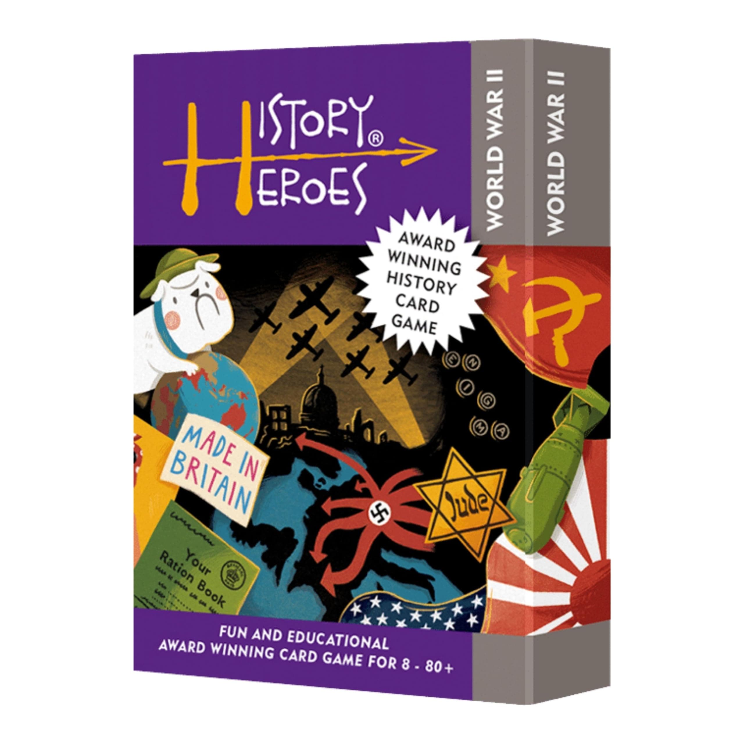 History Heroes World War Two Card Game