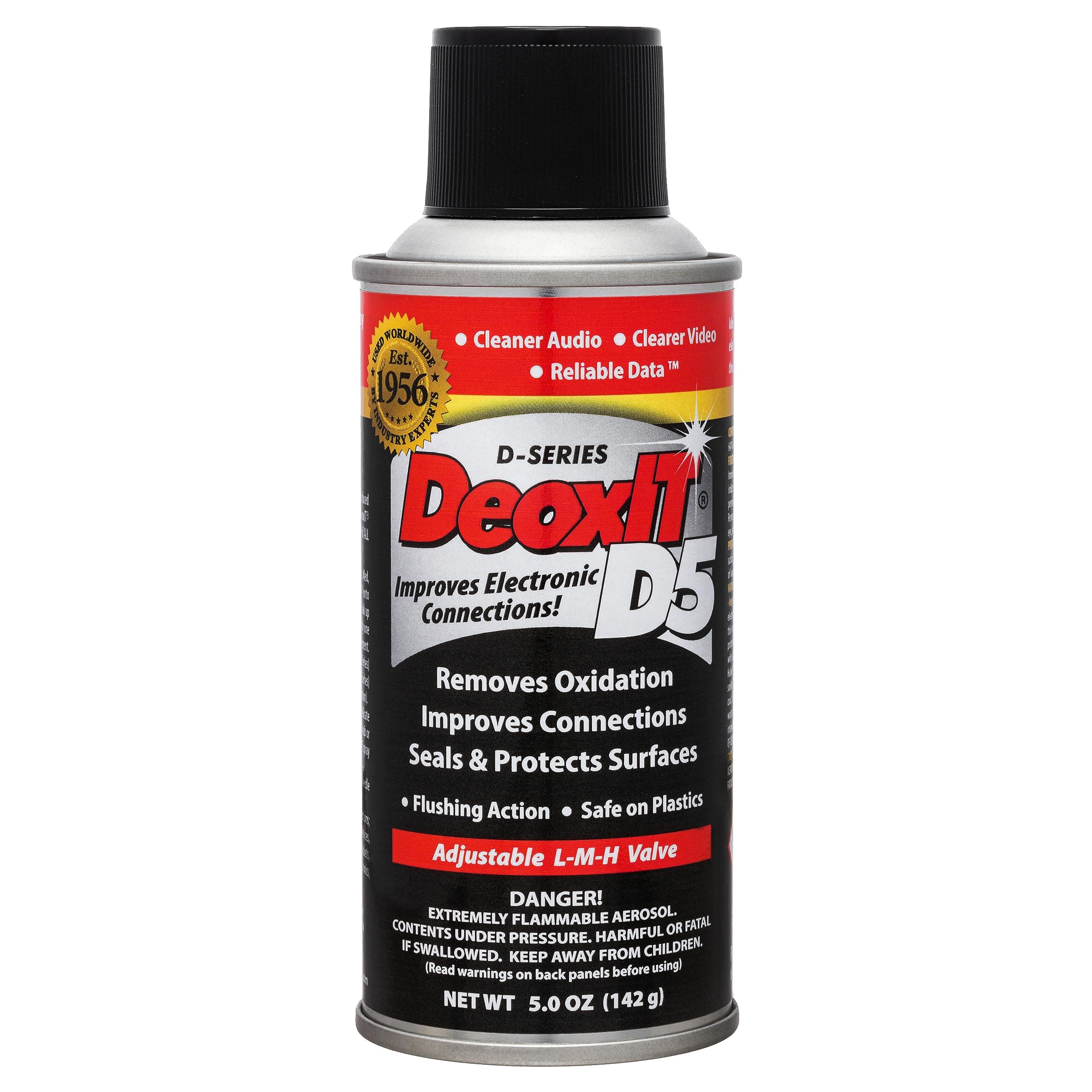 Hosa D5S6 Deoxy Cable Contact Cleaner Spray