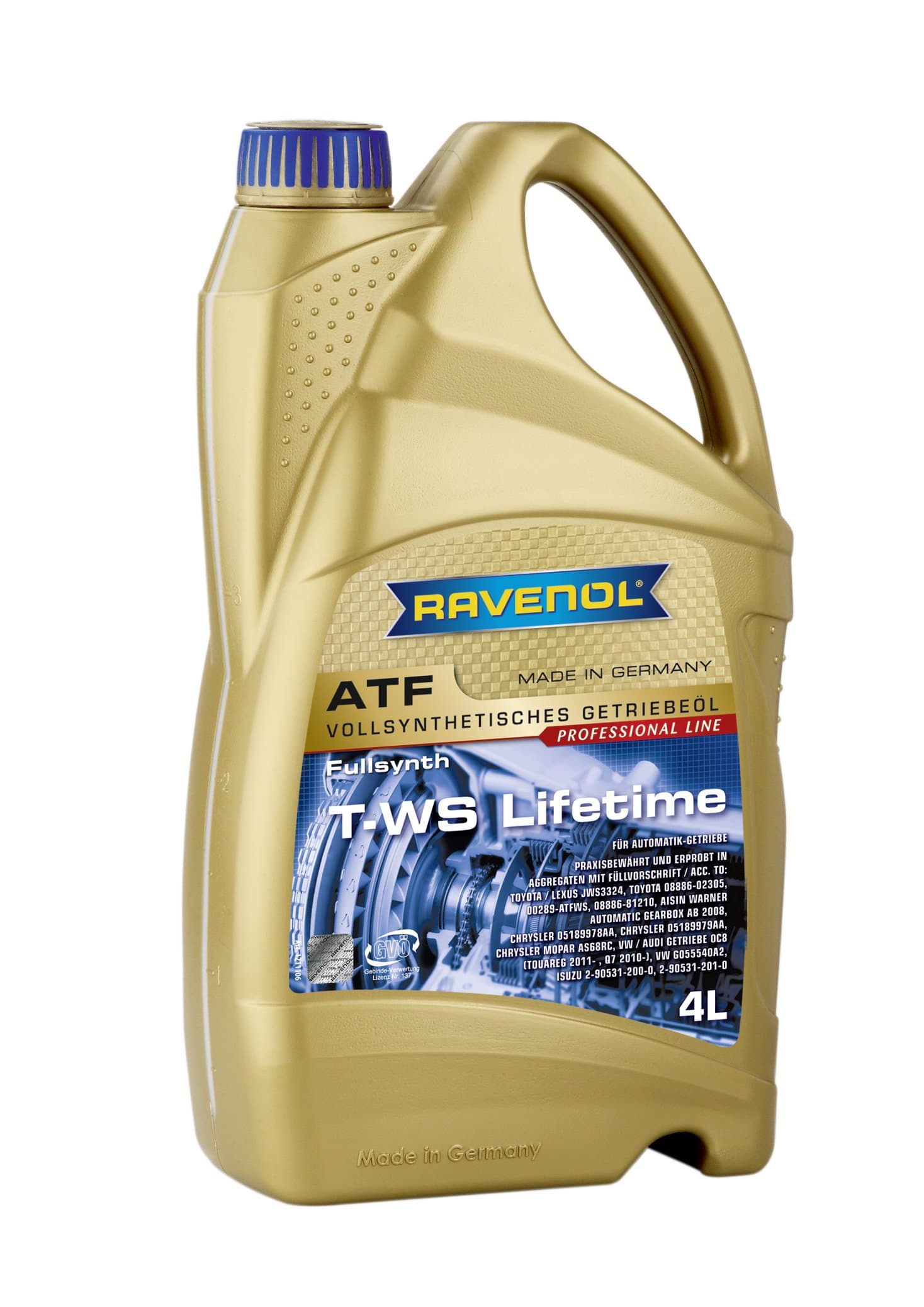 RAVENOL ATF T-WS Lifetime 4 Litres