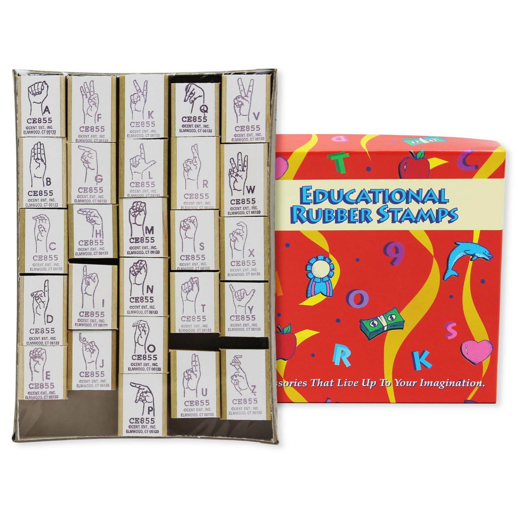 Center Enterprise CE855"Sign Language Alphabet" Stamp