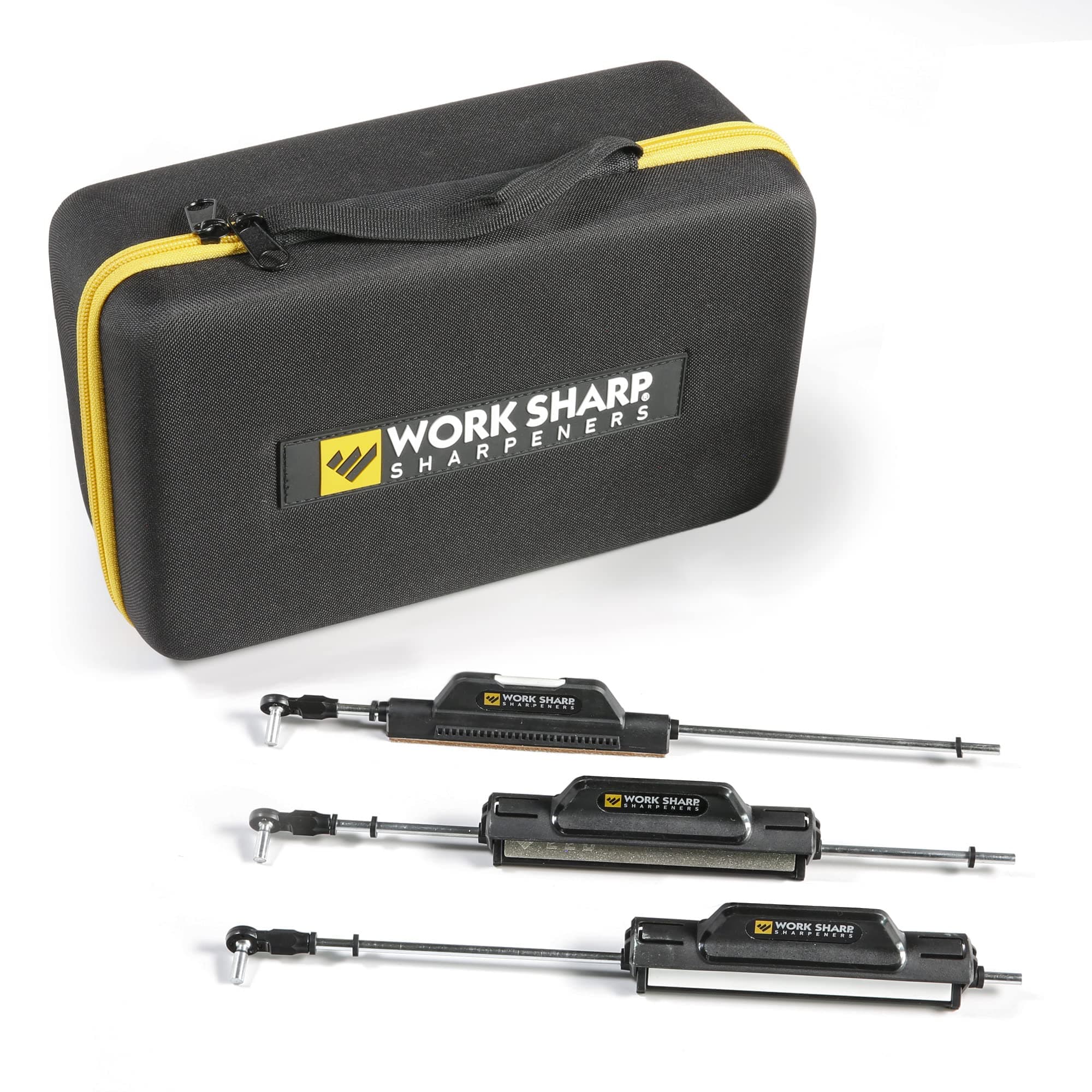 WORK SHARP Upgrade Kit for Precision Adjust Knife Sharpener, Set of 7 Abrasives and Carry Case