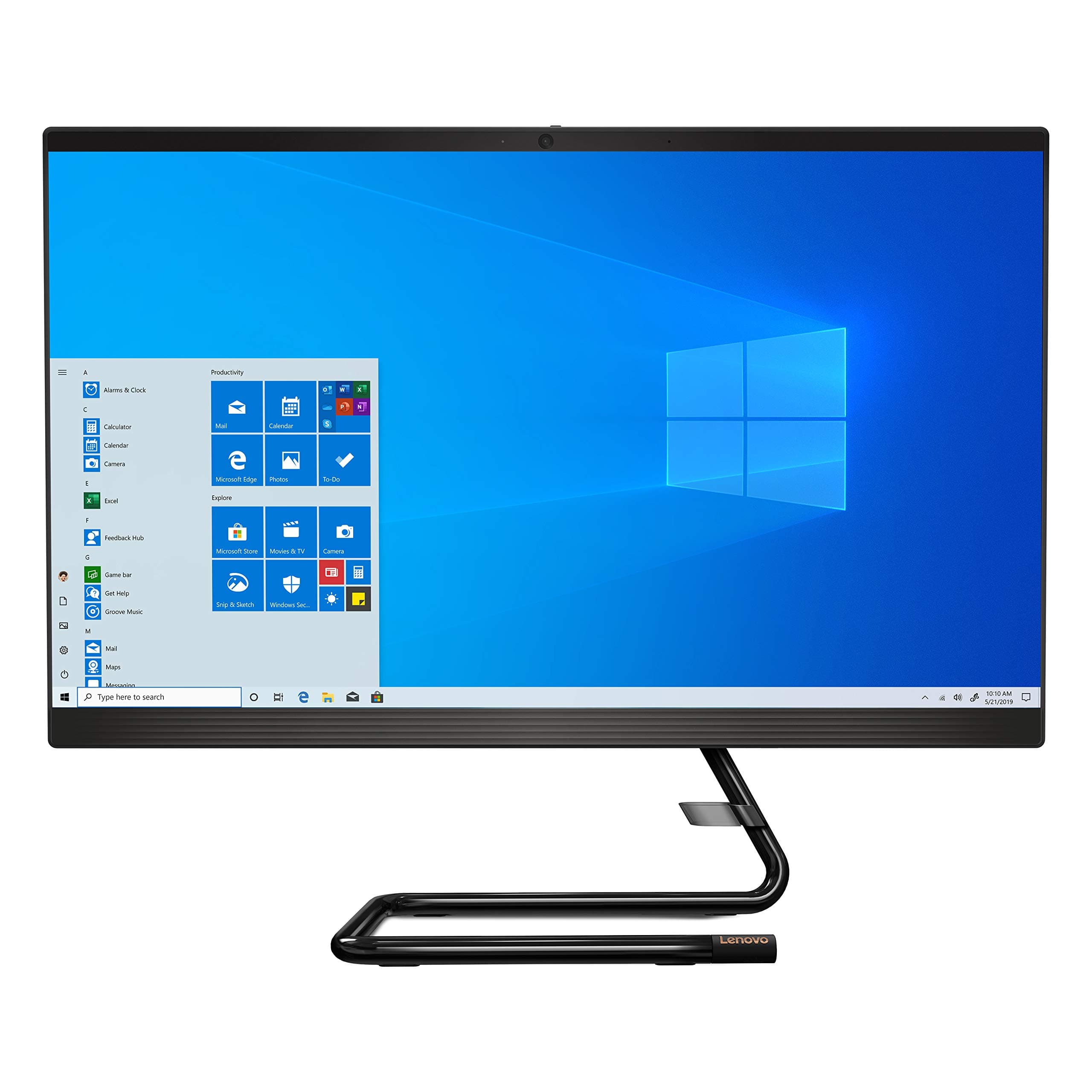 IdeaCentre AIO 3, 24" All-in-One Computer, AMD Ryzen 5 4500U Mobile Processor, 16GB DDR4, 512GB SSD, DVD RW Drive, Windows 10