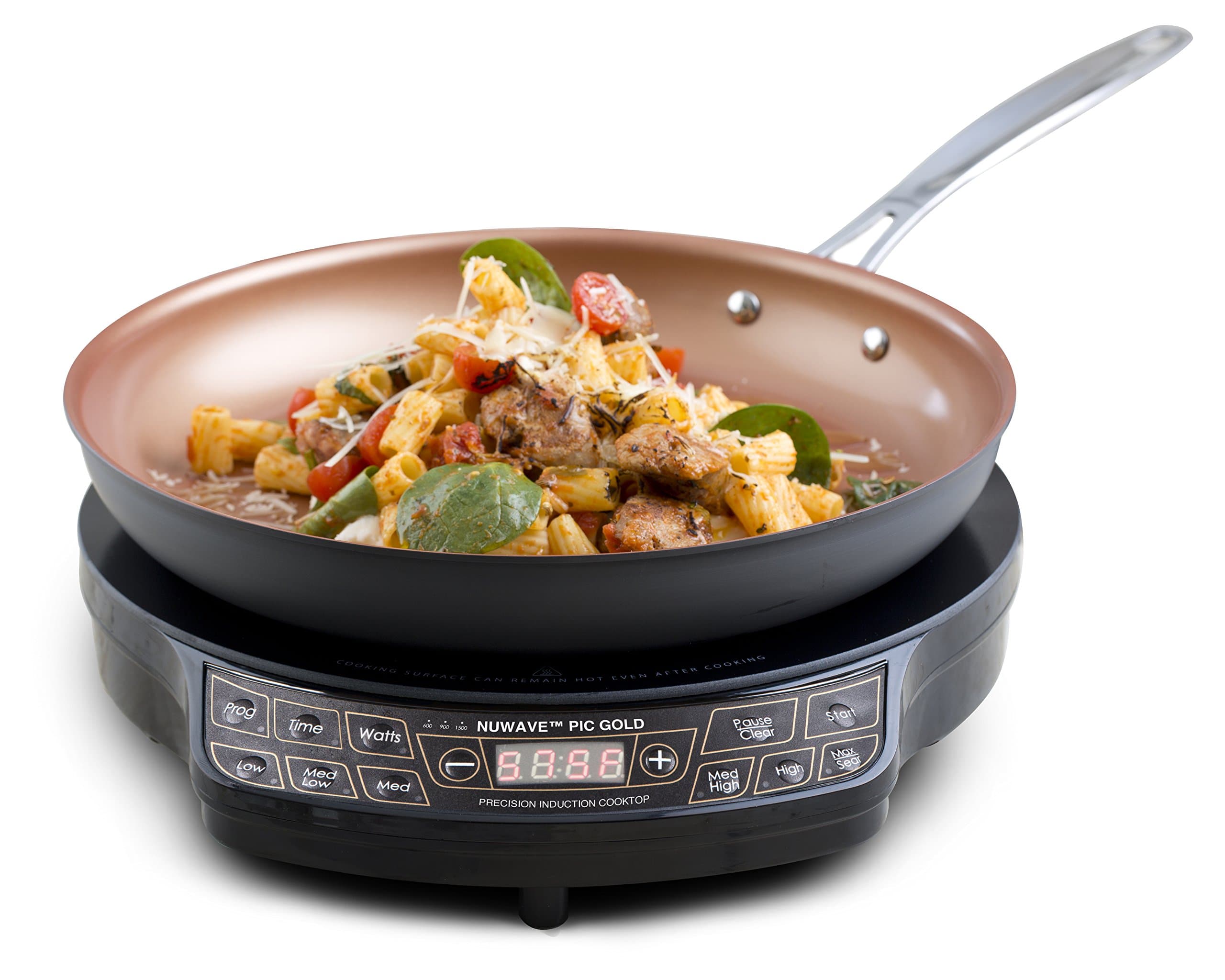 NuWave PIC2 - NuWave Precision Induction Cooktop 2 with 11 1/2 -Inch Non-stick Fry Pan