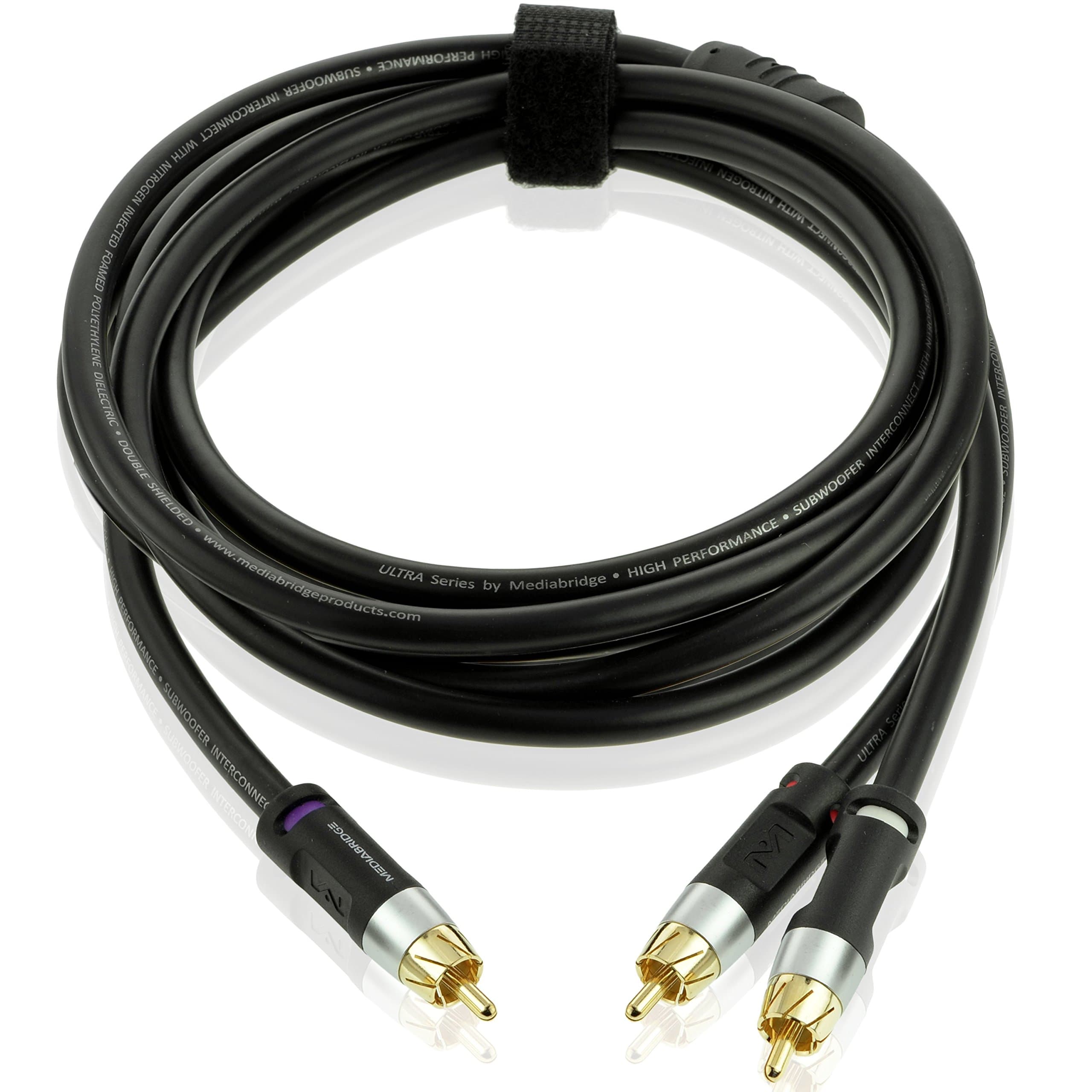 Mediabridge RCA Y-Adapter Cables