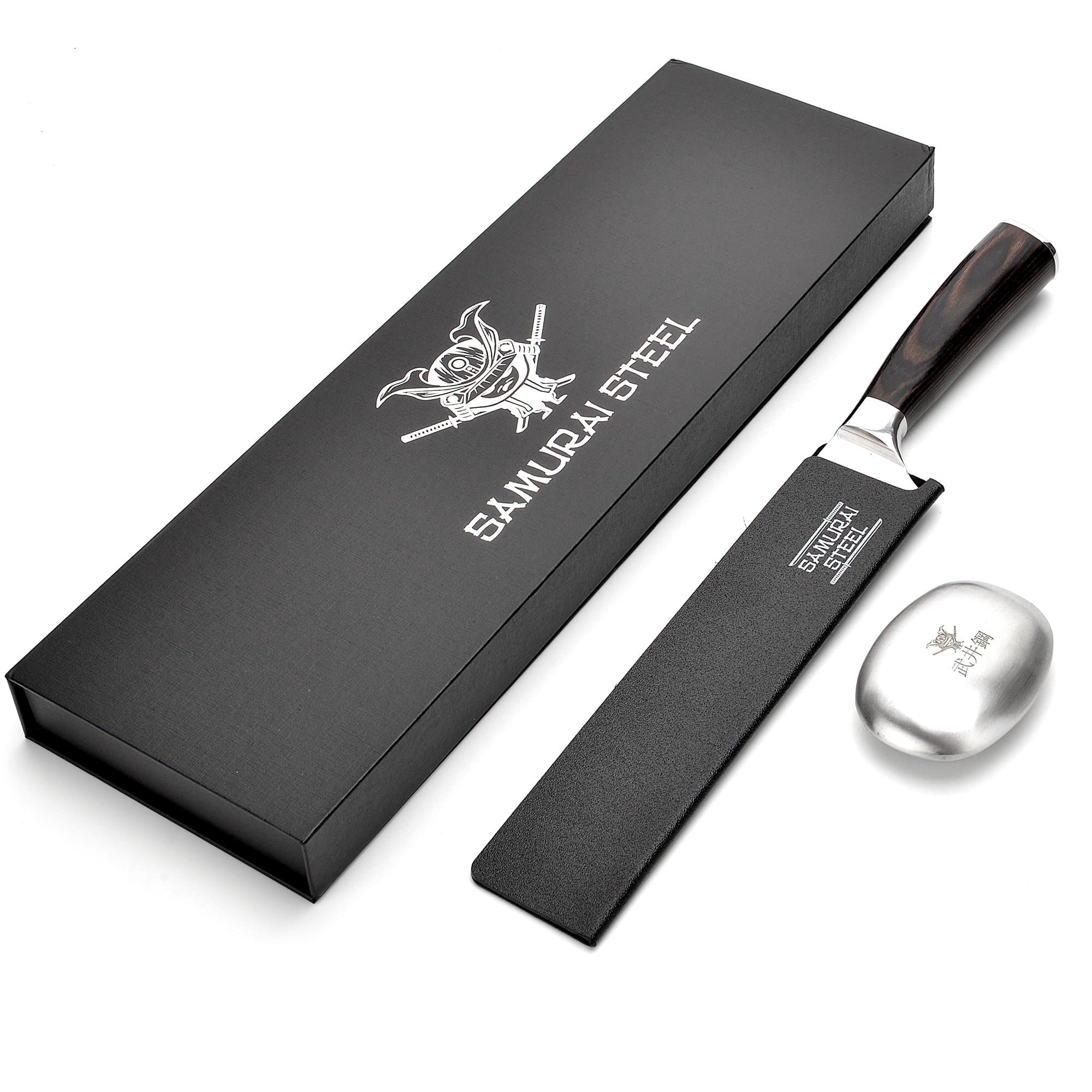 Professional 8" Chefs Kitchen Knife With Gift Box And Sheath - Razor Sharp And Well Balanced German Blade For All Purpose Cooking