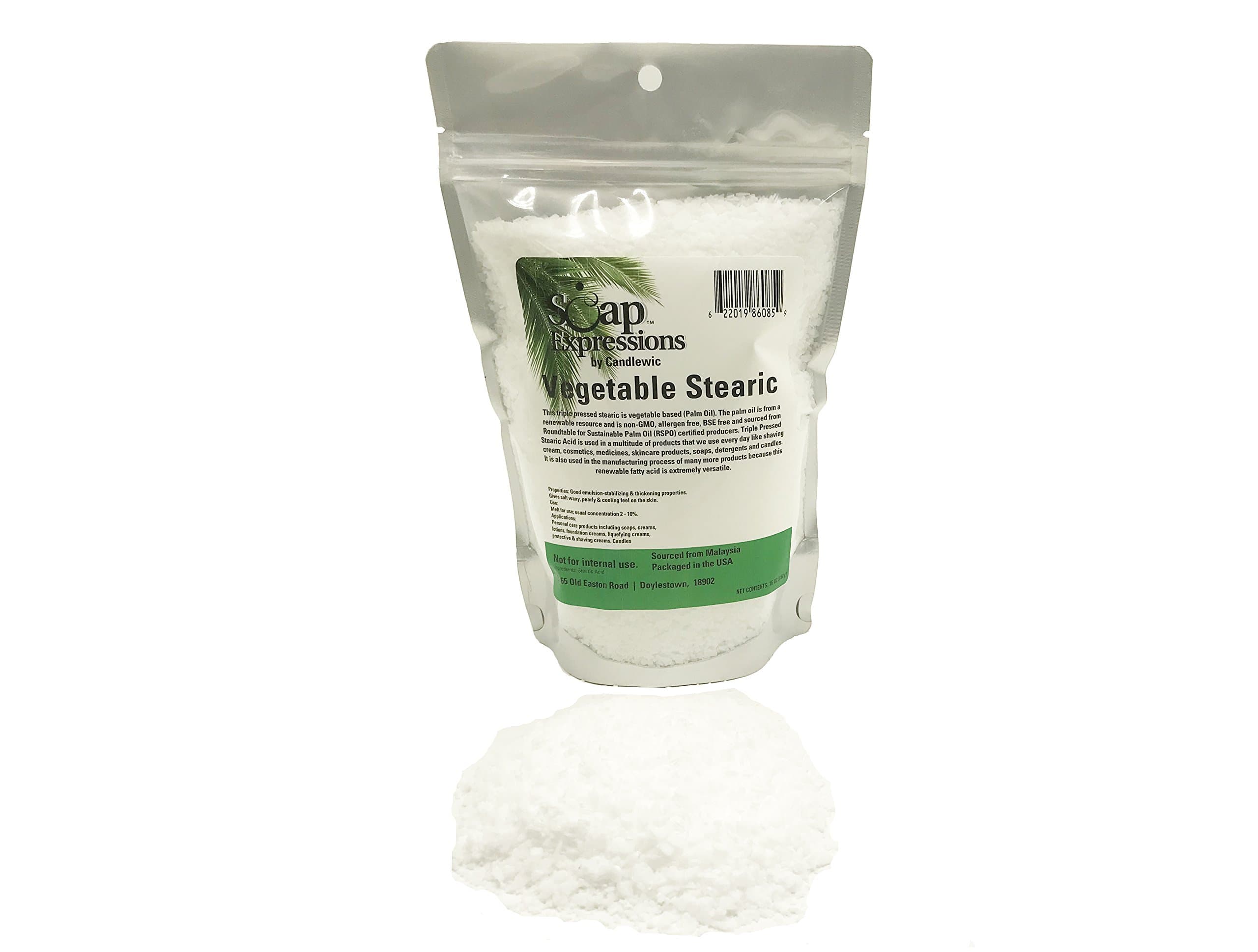 16oz Cosmetic Grade Palm Stearic