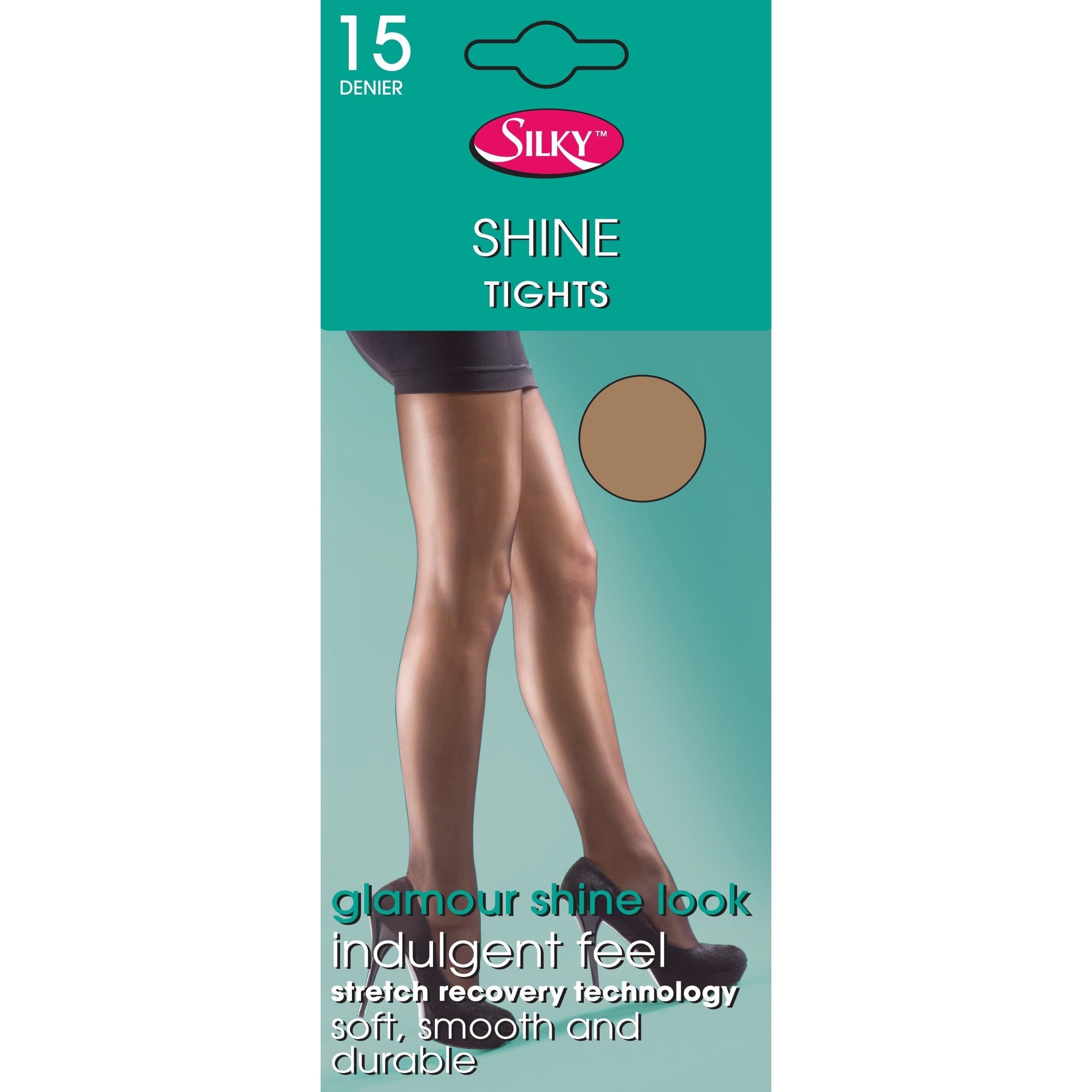 SilkySuper Shine XL Plus Size tights