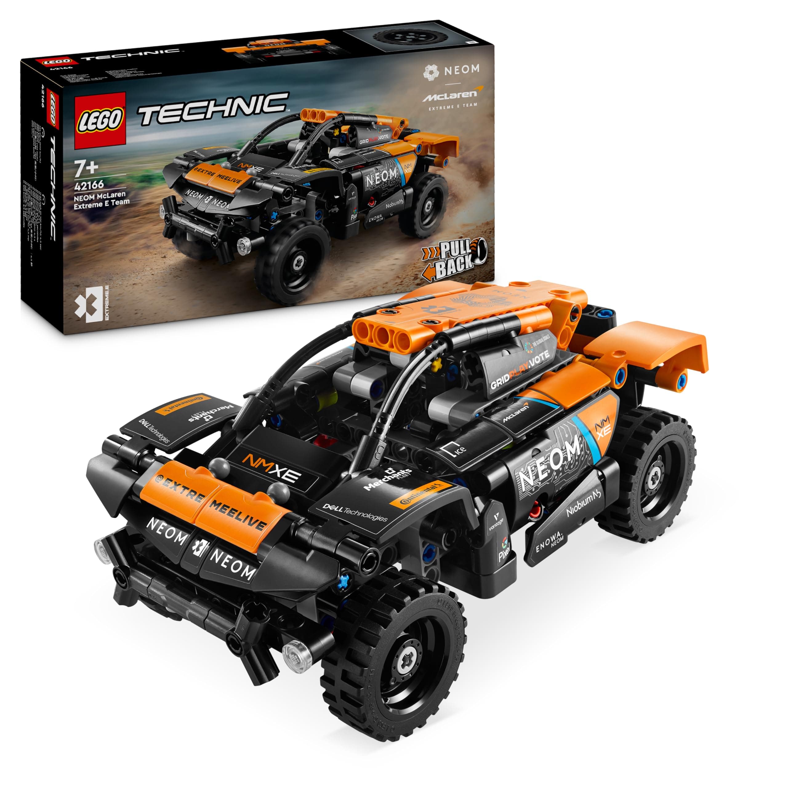 Technic NEOM McLaren Extreme E Race Car 42166 (252 Pieces)