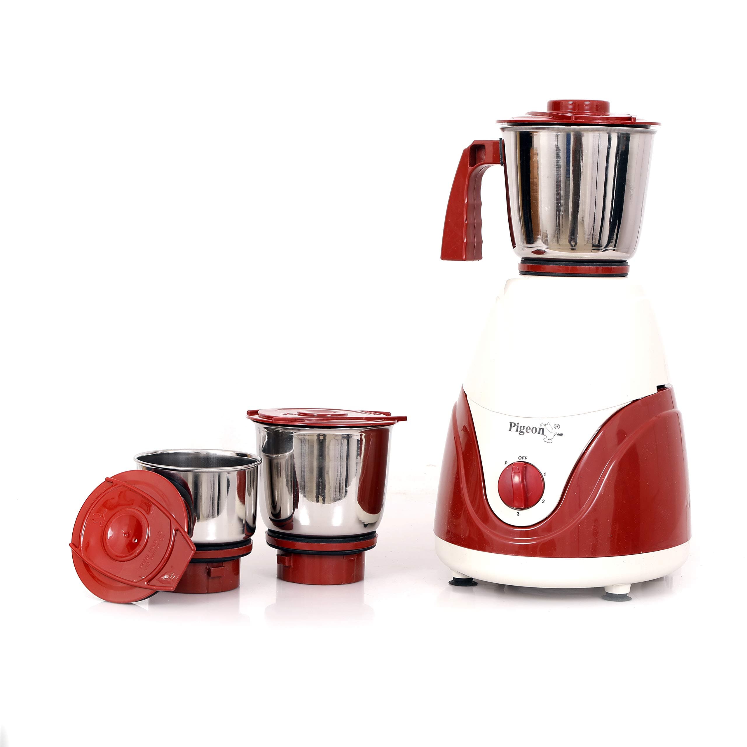 Pigeon Mixer Grinder, 750W (Multicolor)