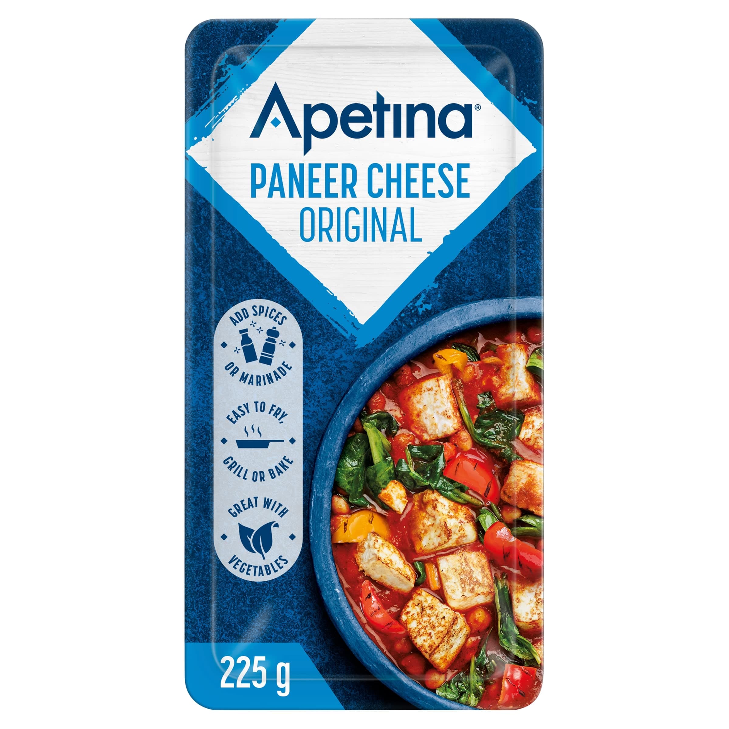 Apetina Original Paneer Cheese, 225g
