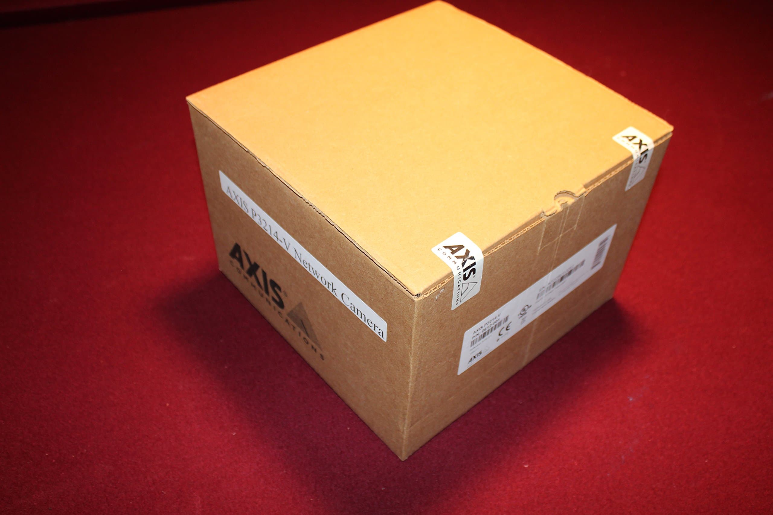 0612-001 P3214-V Fixed Dome Network Surveillance Camera, White