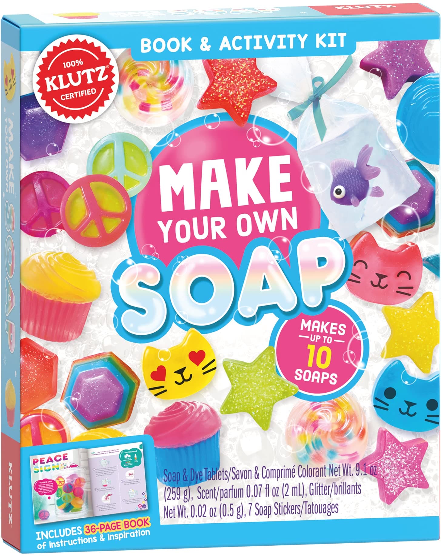 Make Your Own Soap (Klutz Activity Kit) for 72 months to 180 months includes ...