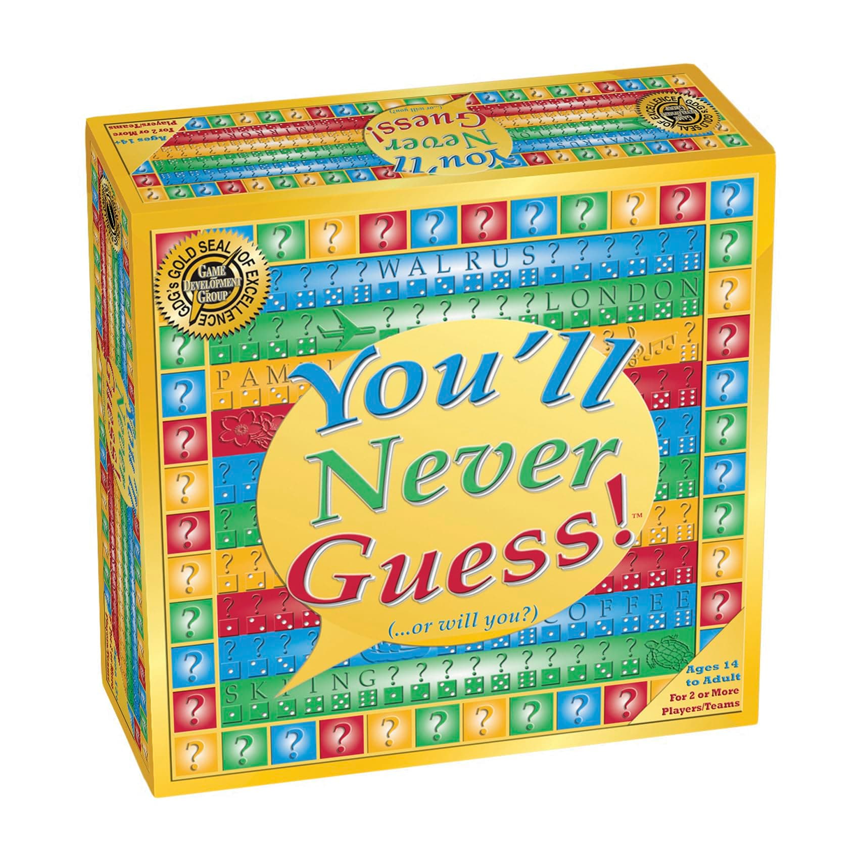 YOU'LL NEVER GUESS! Board Game
