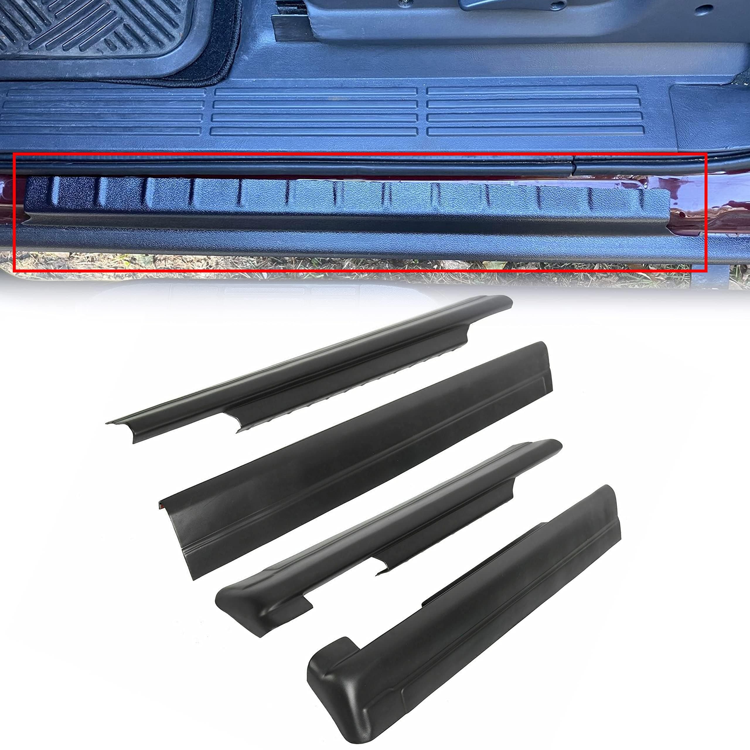 Rocker Panel Guard Compatible With 1999-2006 Silverado Sierra Crew Cab