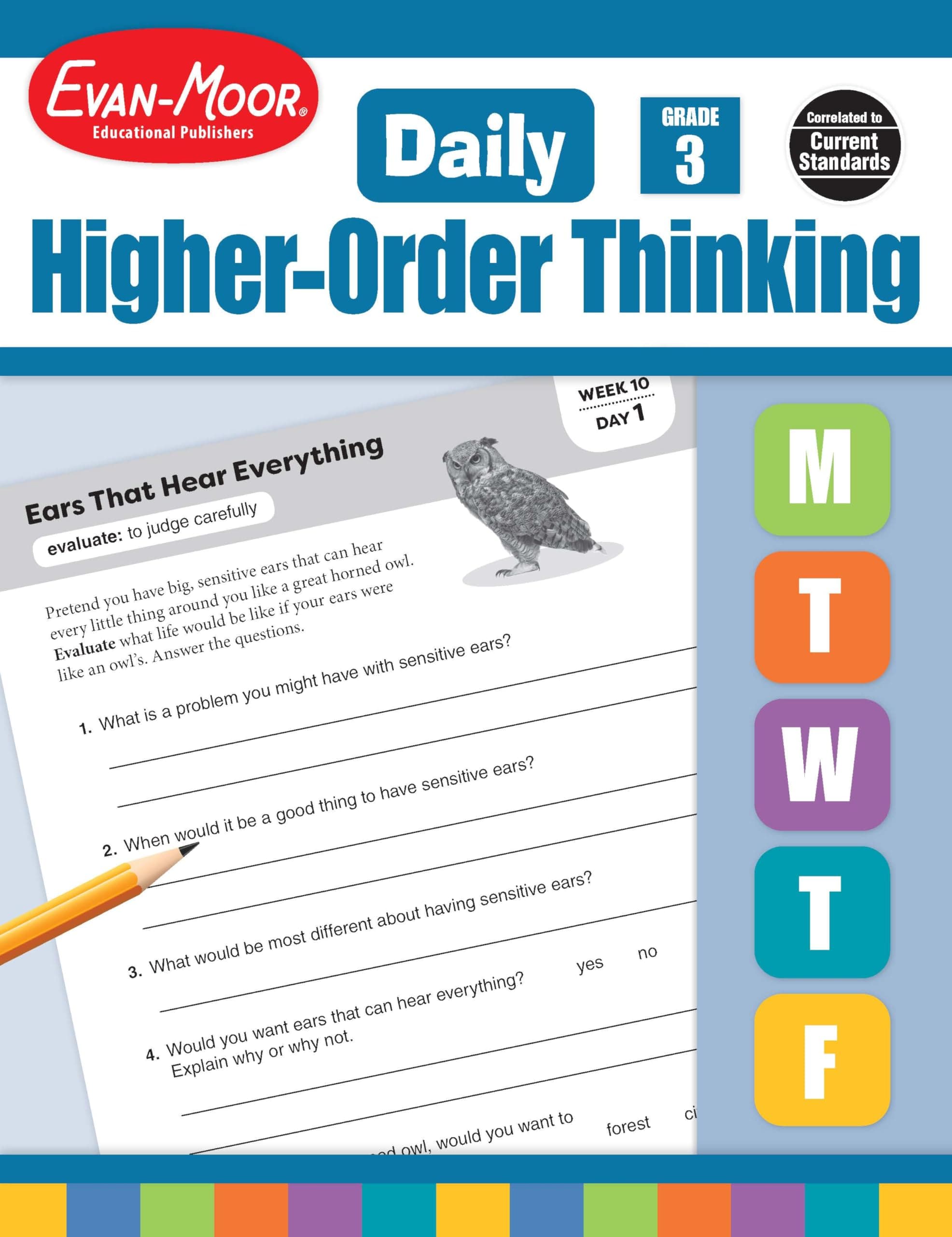 Daily Higher-Order Thinking, Grade 3