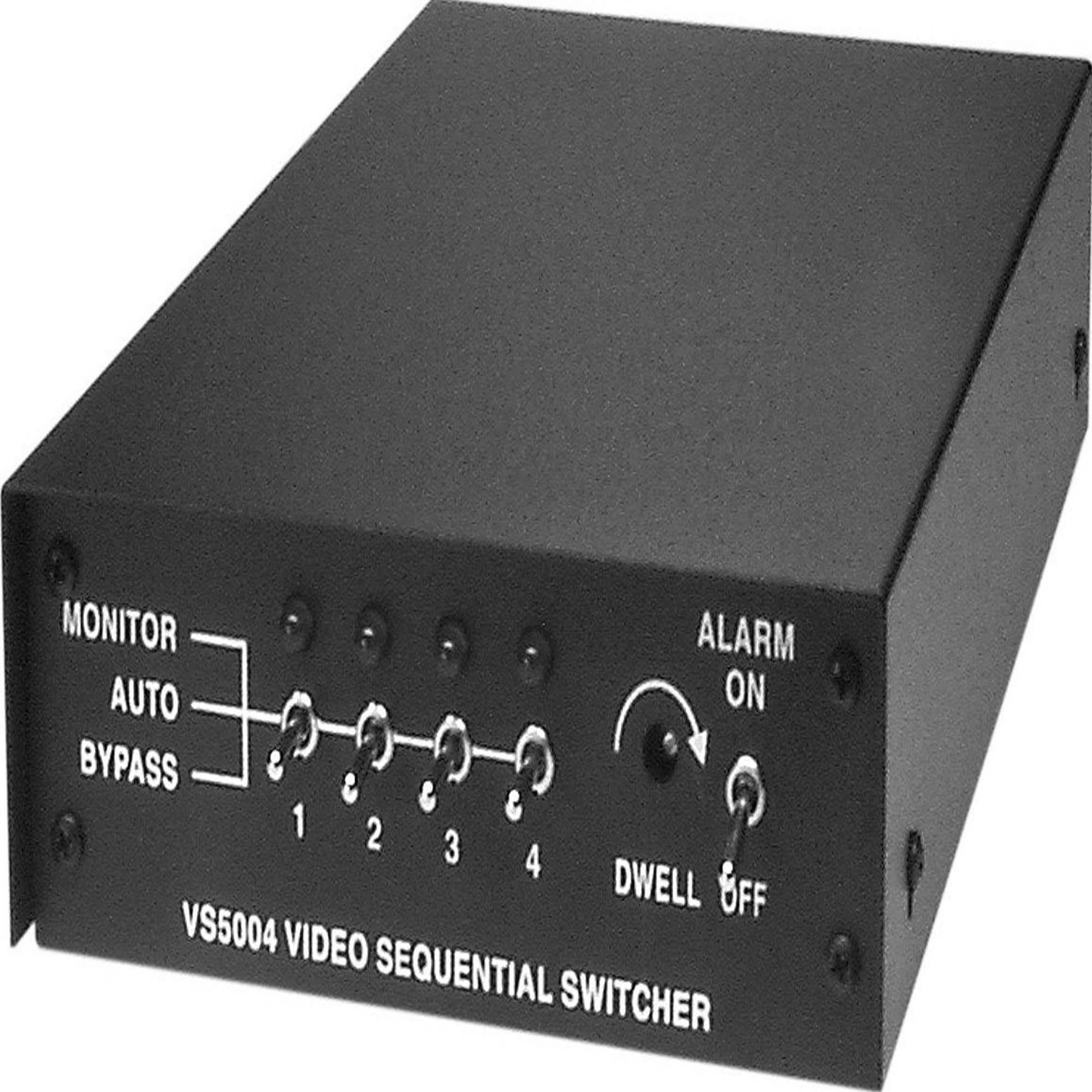 Pelco Vs5104 Sequential Desktop Switcher 4 In X 1 Out