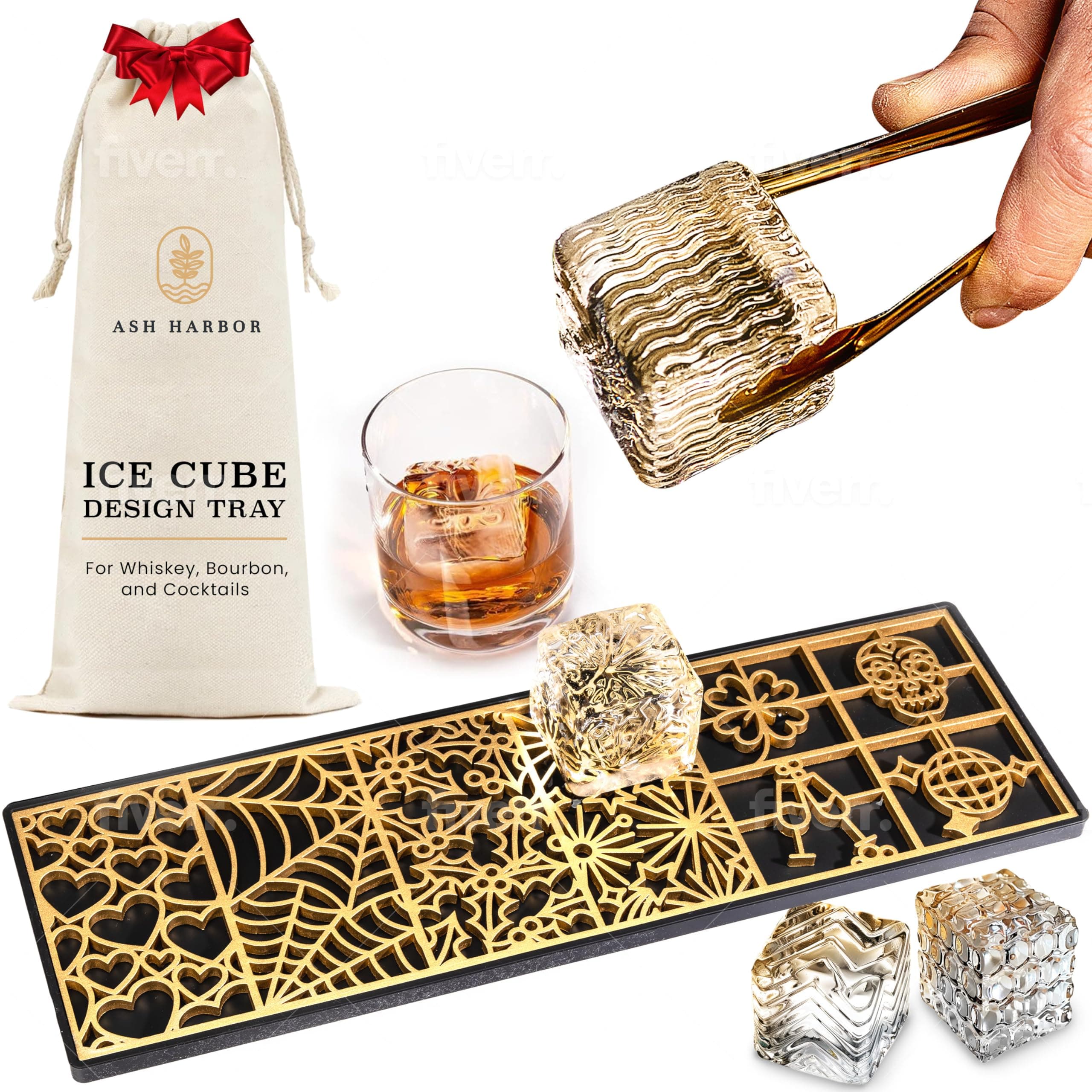 HOLIDAYS Ice Design Tray